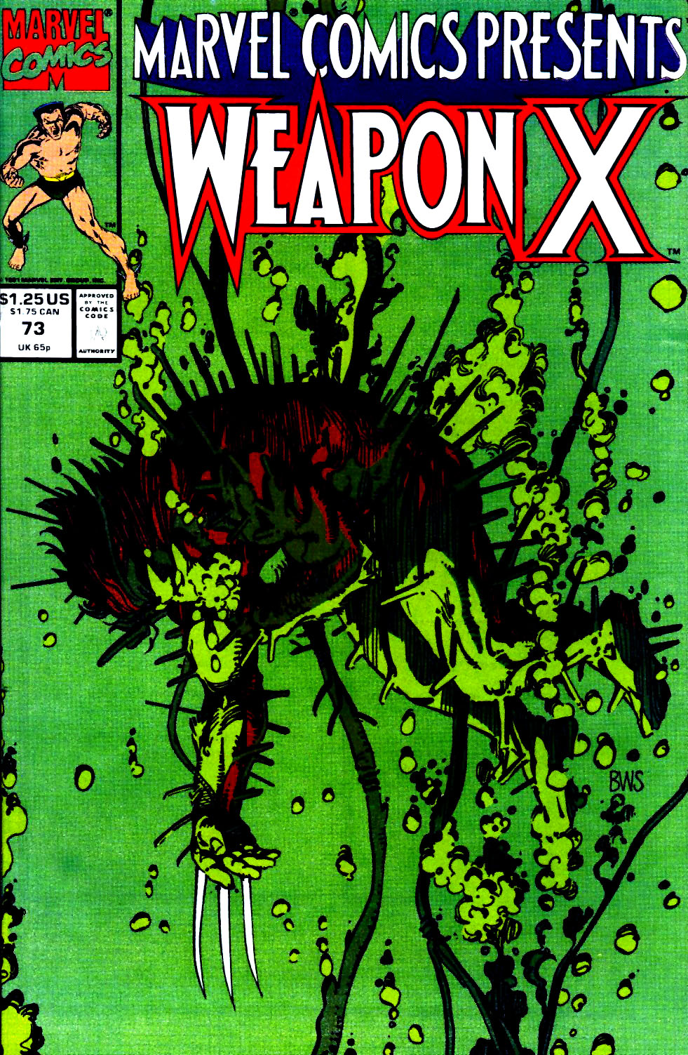 Read online Marvel Comics Presents (1988) comic -  Issue #73 - 1