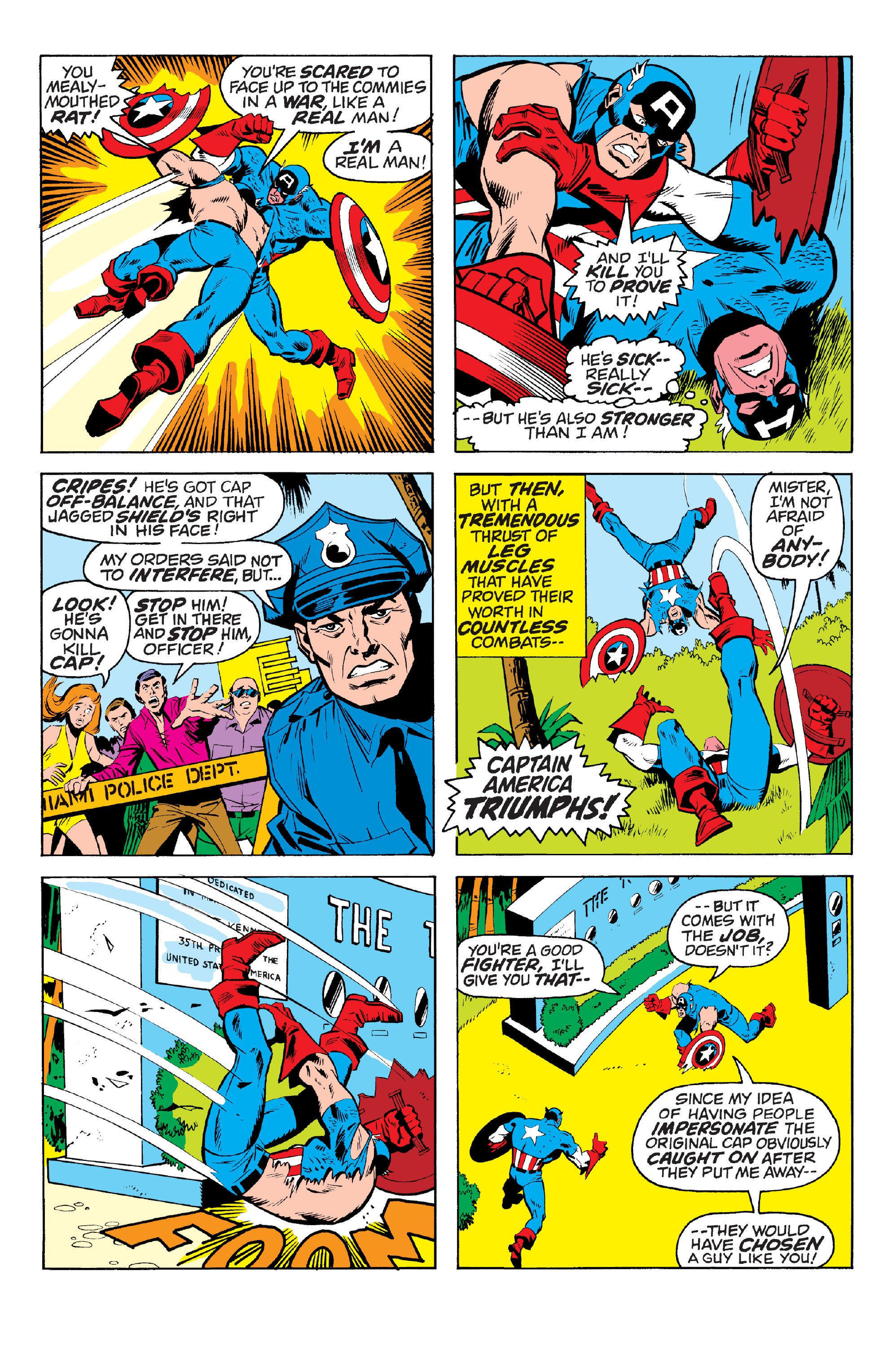 Read online Captain America Epic Collection comic -  Issue # TPB Hero or Hoax (Part 4) - 95