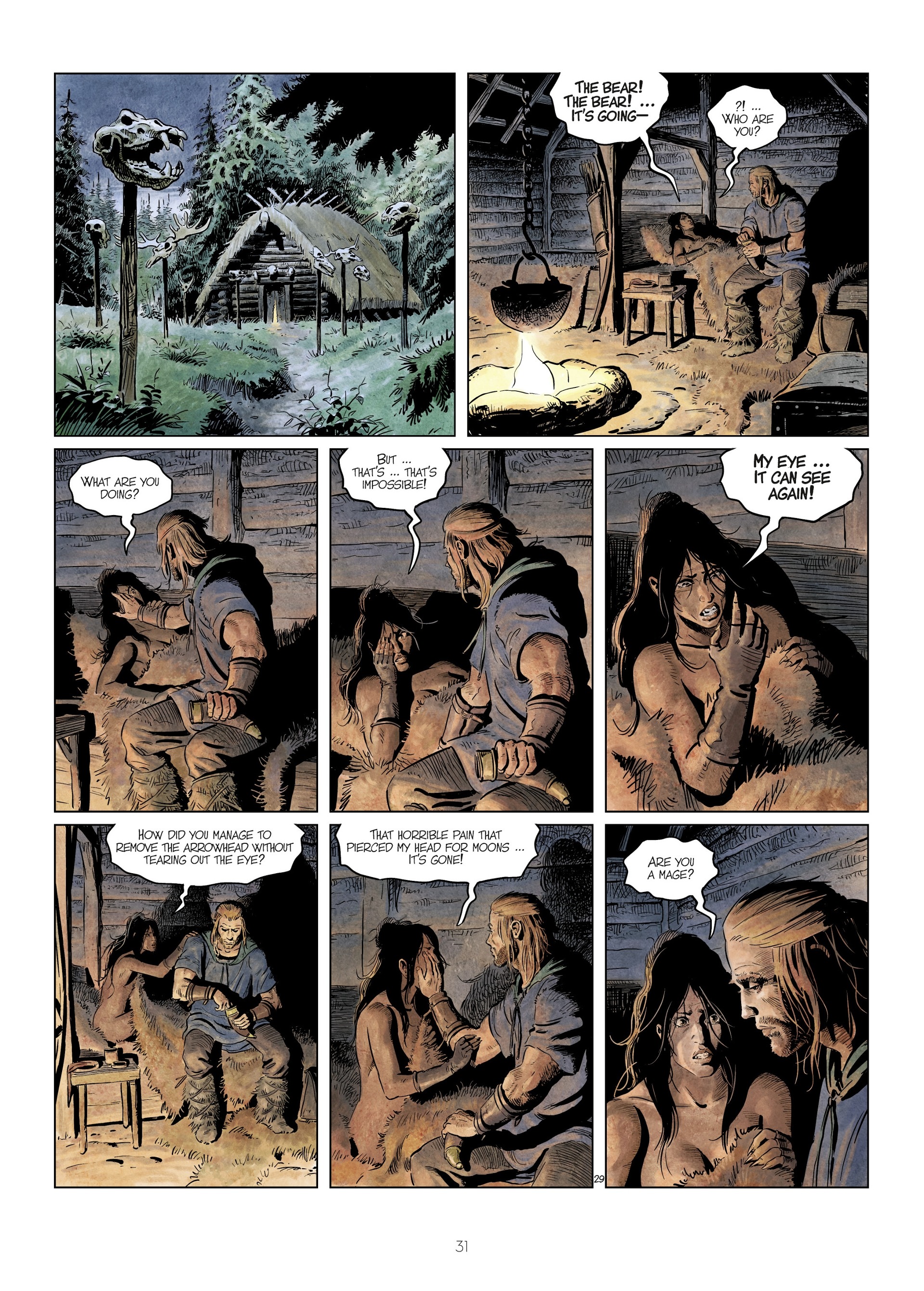 Read online The World of Thorgal: Wolfcub comic -  Issue #5 - 33