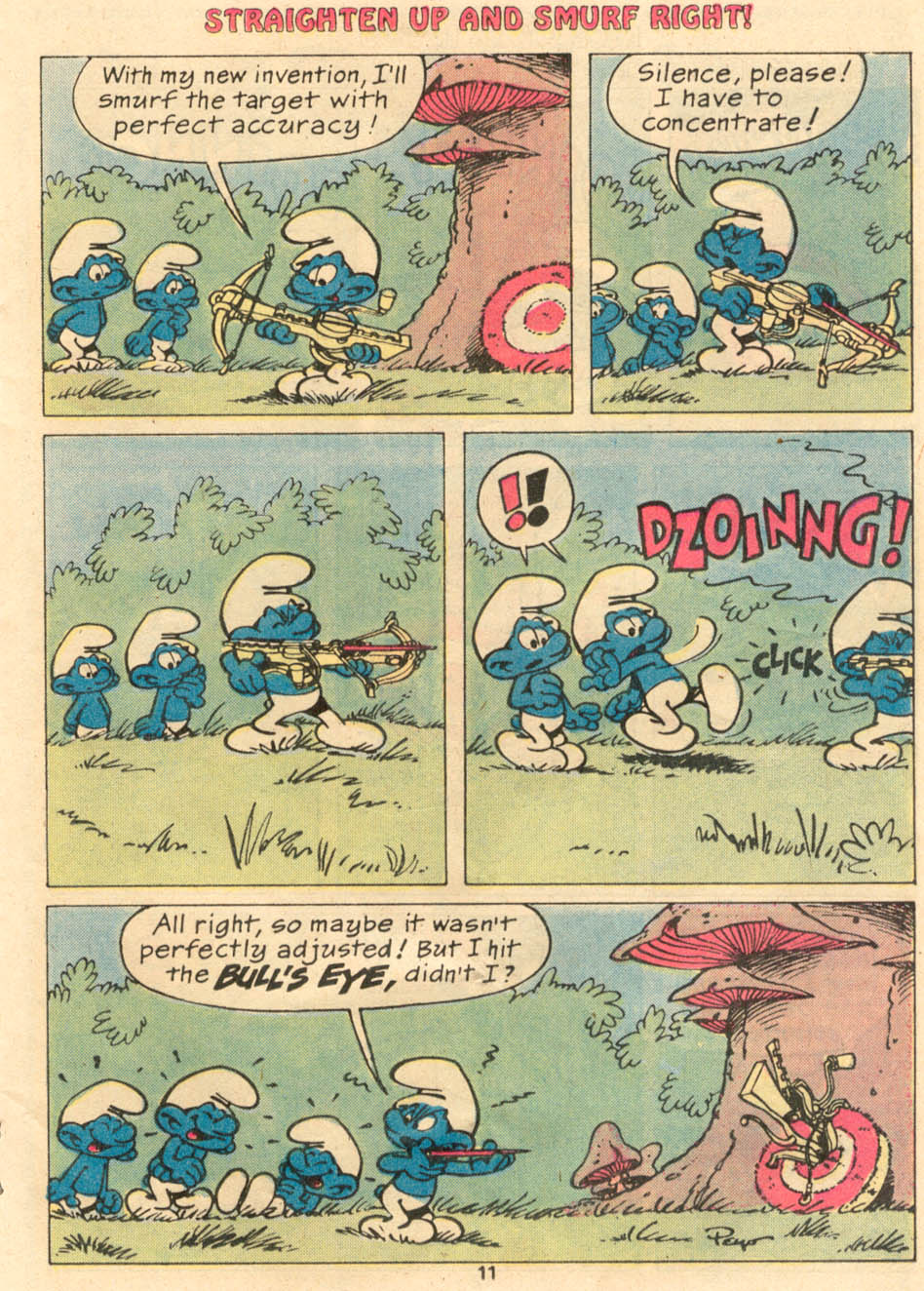 Read online Smurfs comic -  Issue #1 - 11