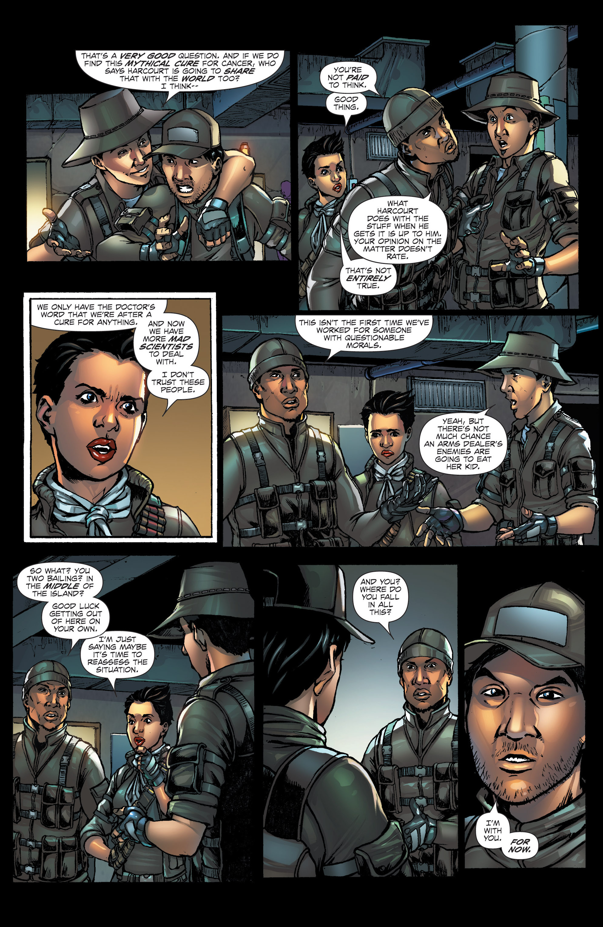 Read online Escape from Monster Island comic -  Issue #3 - 12