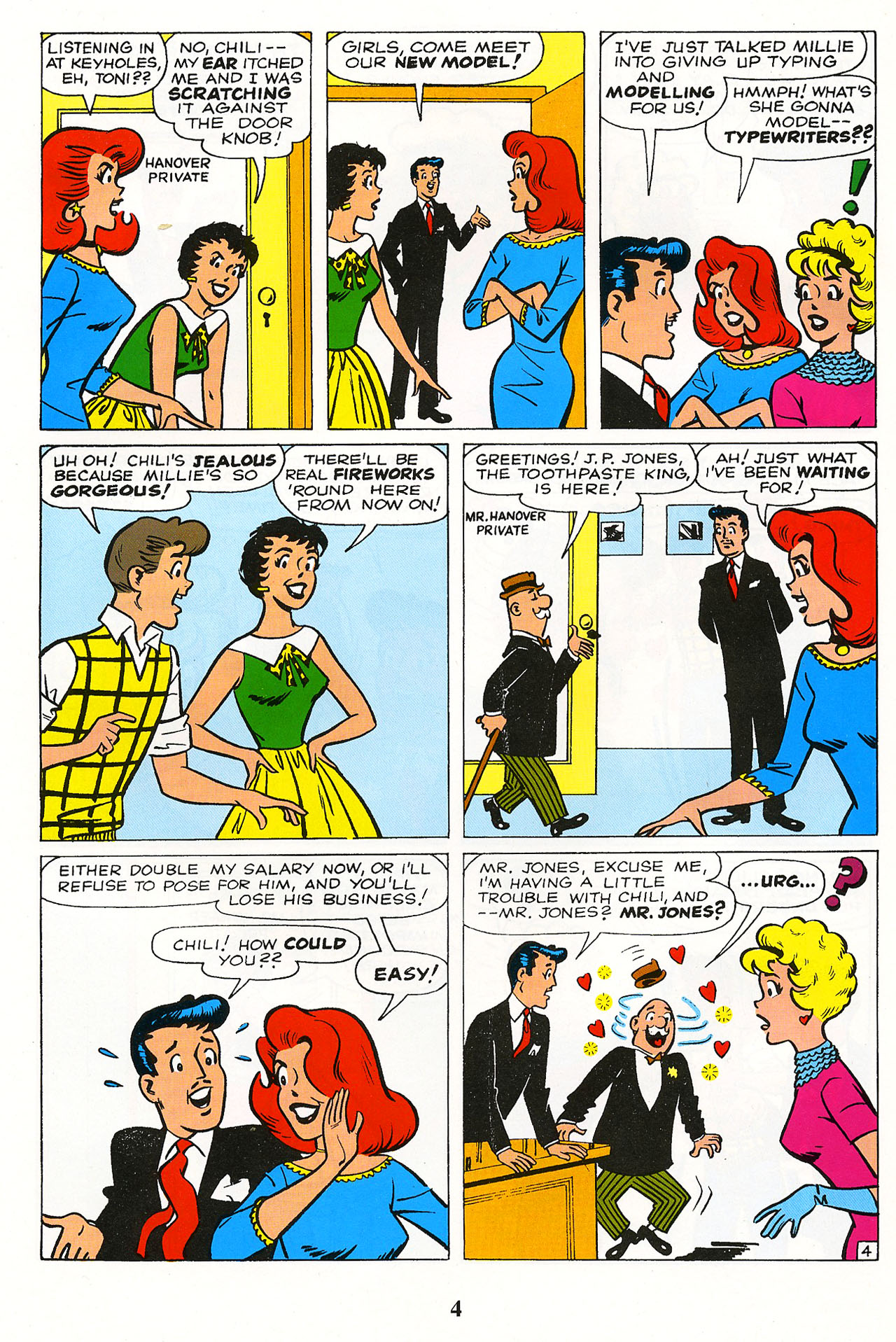 Read online Marvel Milestones: Millie the Model & Patsy Walker comic -  Issue # Full - 6