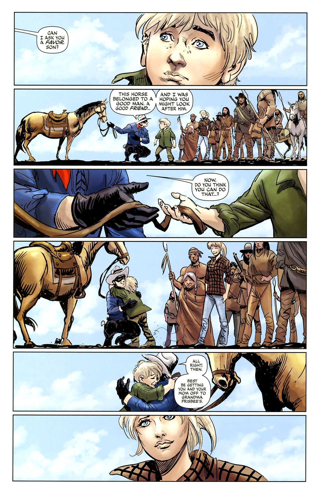 Read online The Lone Ranger (2006) comic -  Issue #25 - 31