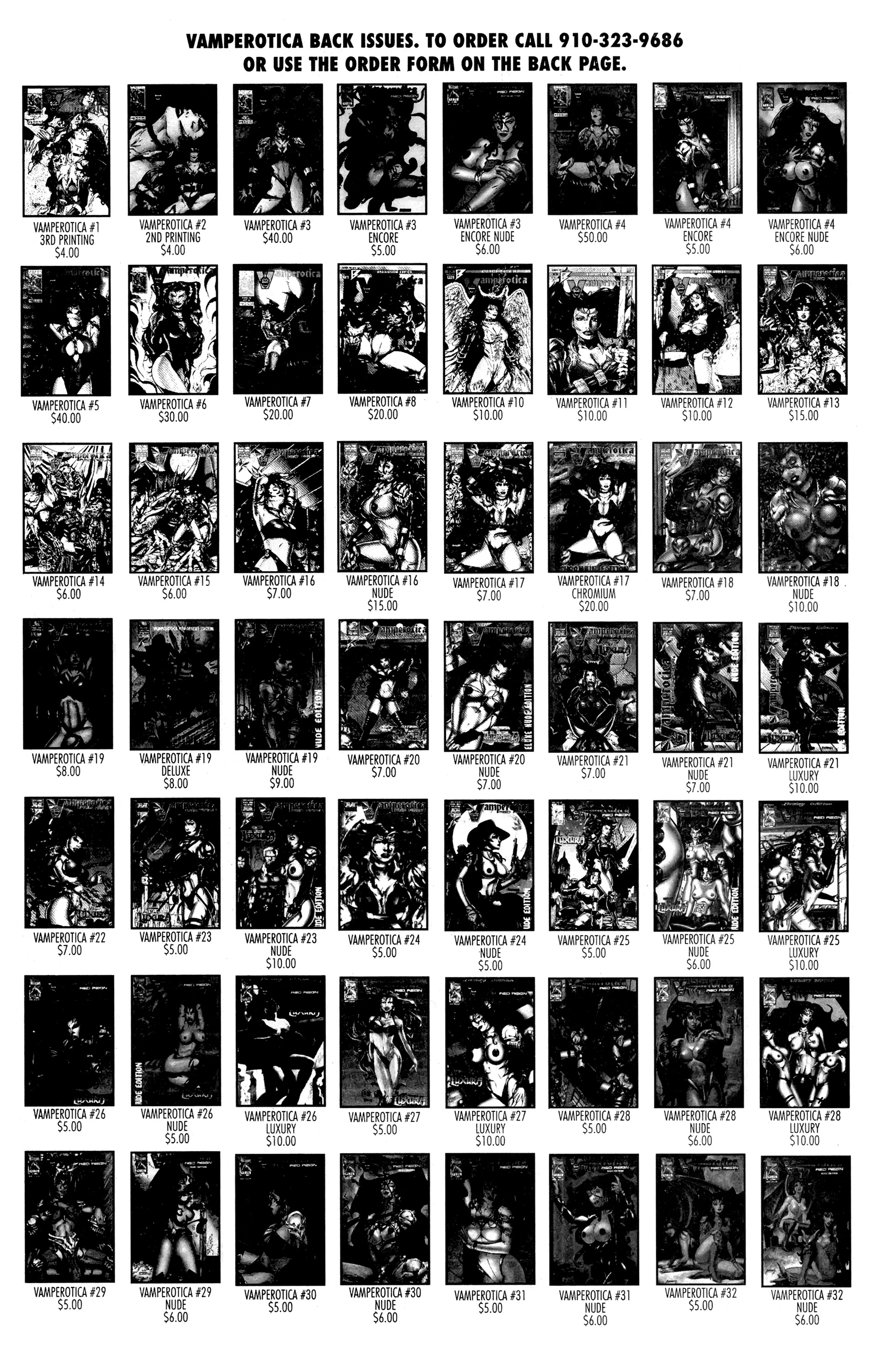 Read online Vamperotica comic -  Issue #50 - 43