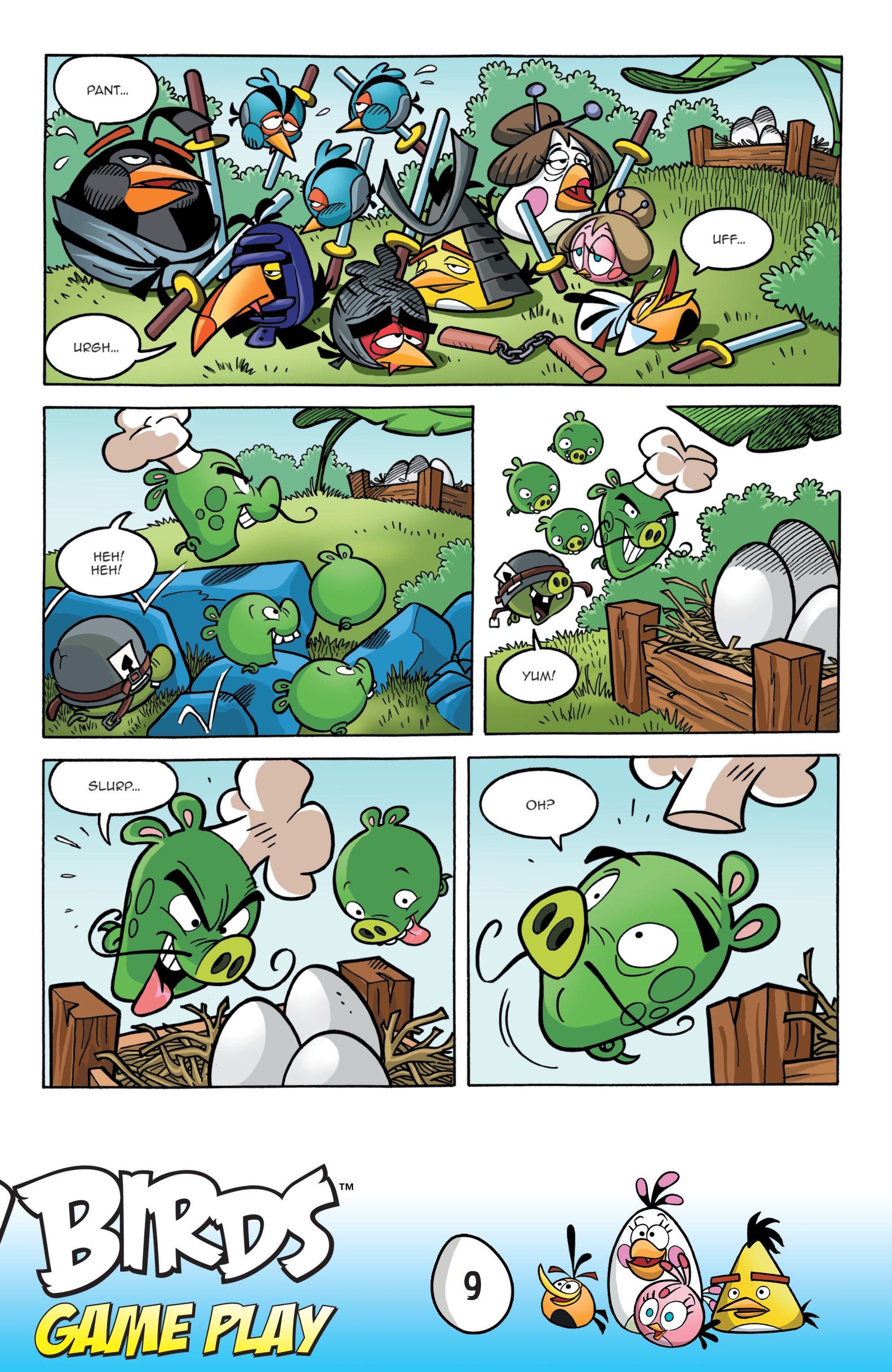 Read online Angry Birds Comics: Game Play comic -  Issue #1 - 11