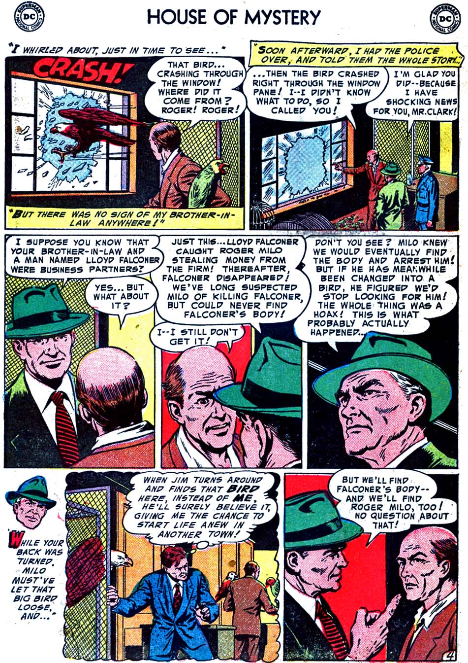 Read online House of Mystery (1951) comic -  Issue #28 - 6