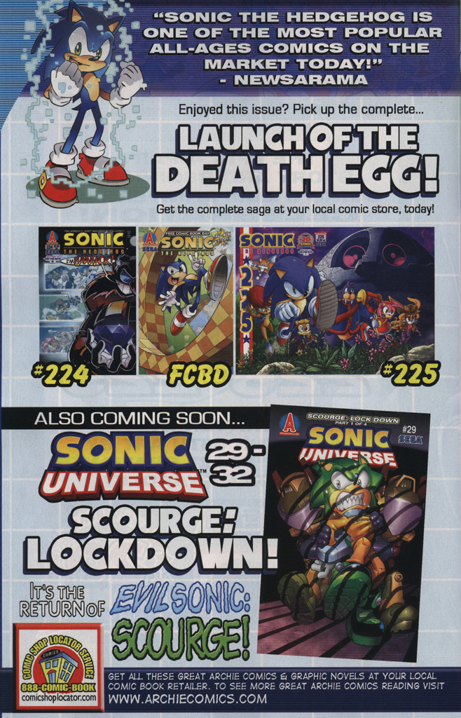 Read online Sonic the Hedgehog Free Comic Book Day Edition comic -  Issue # Special 5 - 34