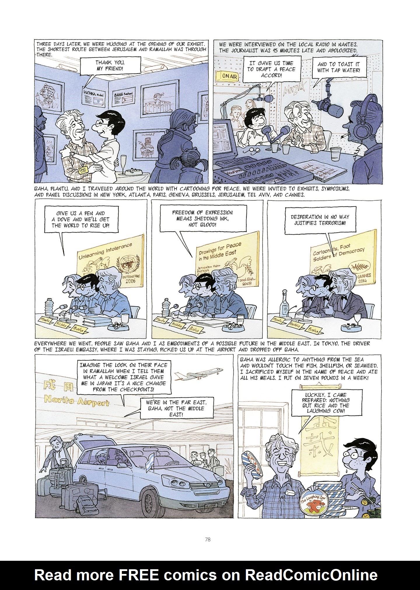 Read online Falafel With Hot Sauce comic -  Issue # TPB - 80