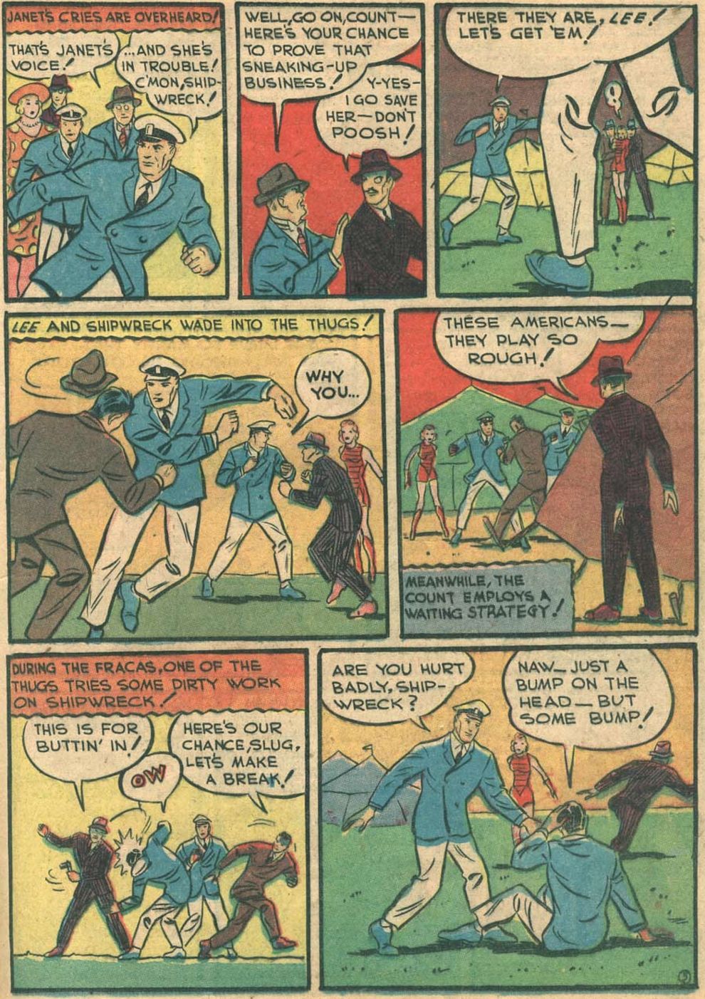 Read online Pep Comics comic -  Issue #8 - 45