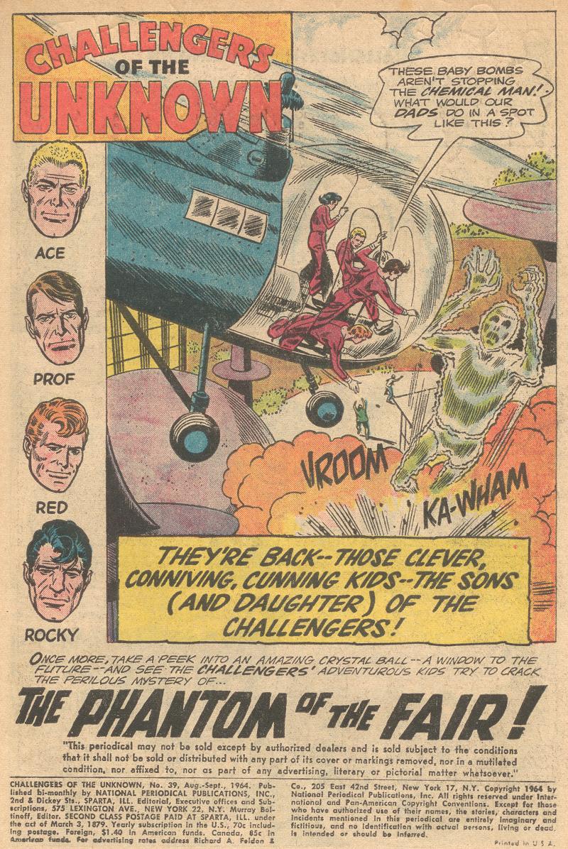 Challengers of the Unknown (1958) Issue #39 #39 - English 3