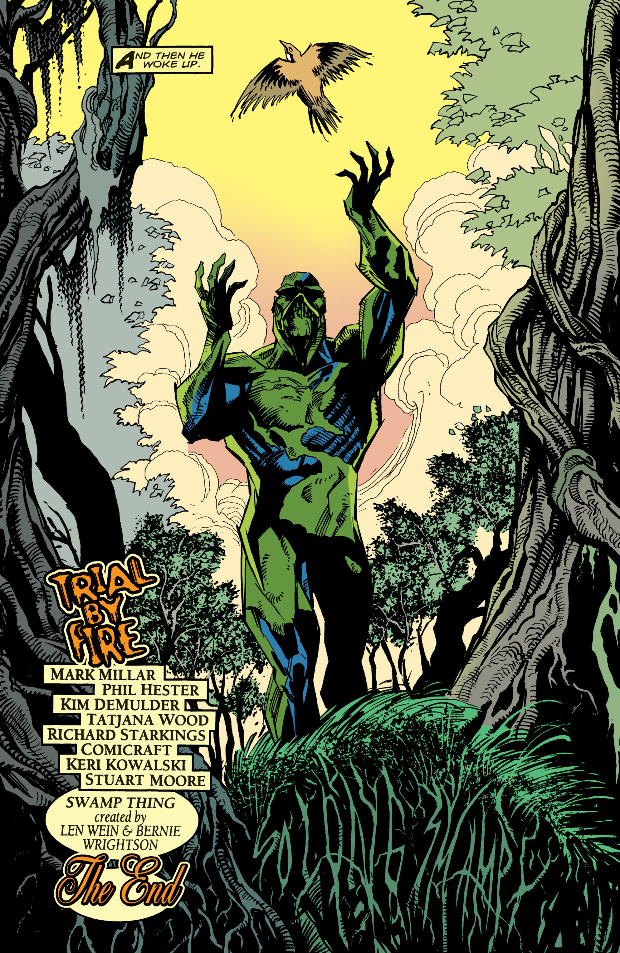 Read online Swamp Thing (1982) comic -  Issue # _TPB - Trial by Fire - 270