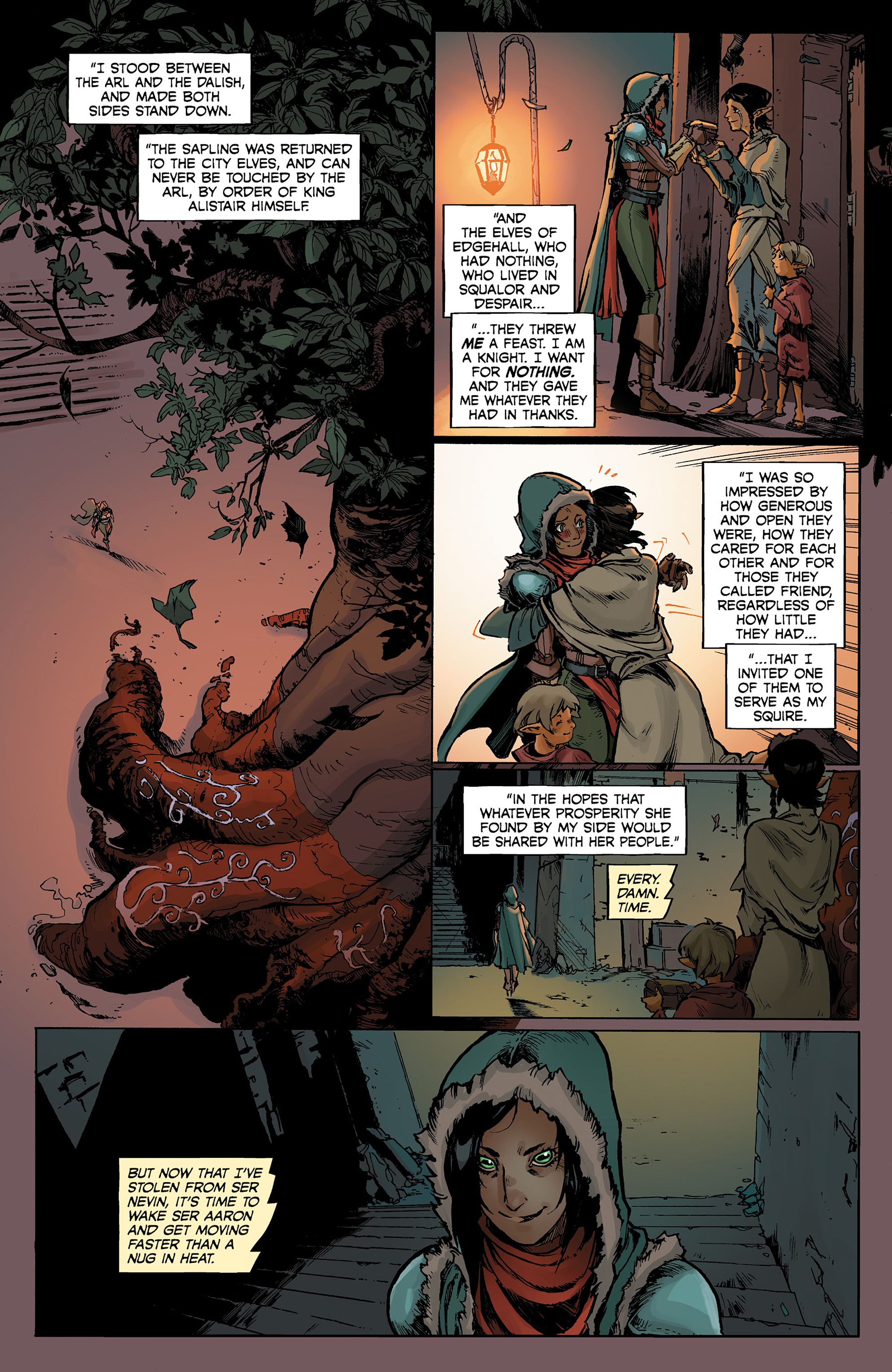 Read online Dragon Age: Knight Errant comic -  Issue #1 - 21