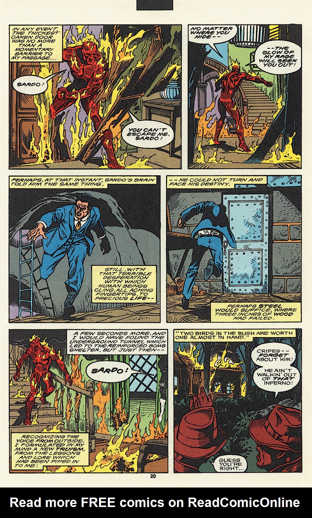 Read online The Saga of the Original Human Torch comic -  Issue #1 - 16