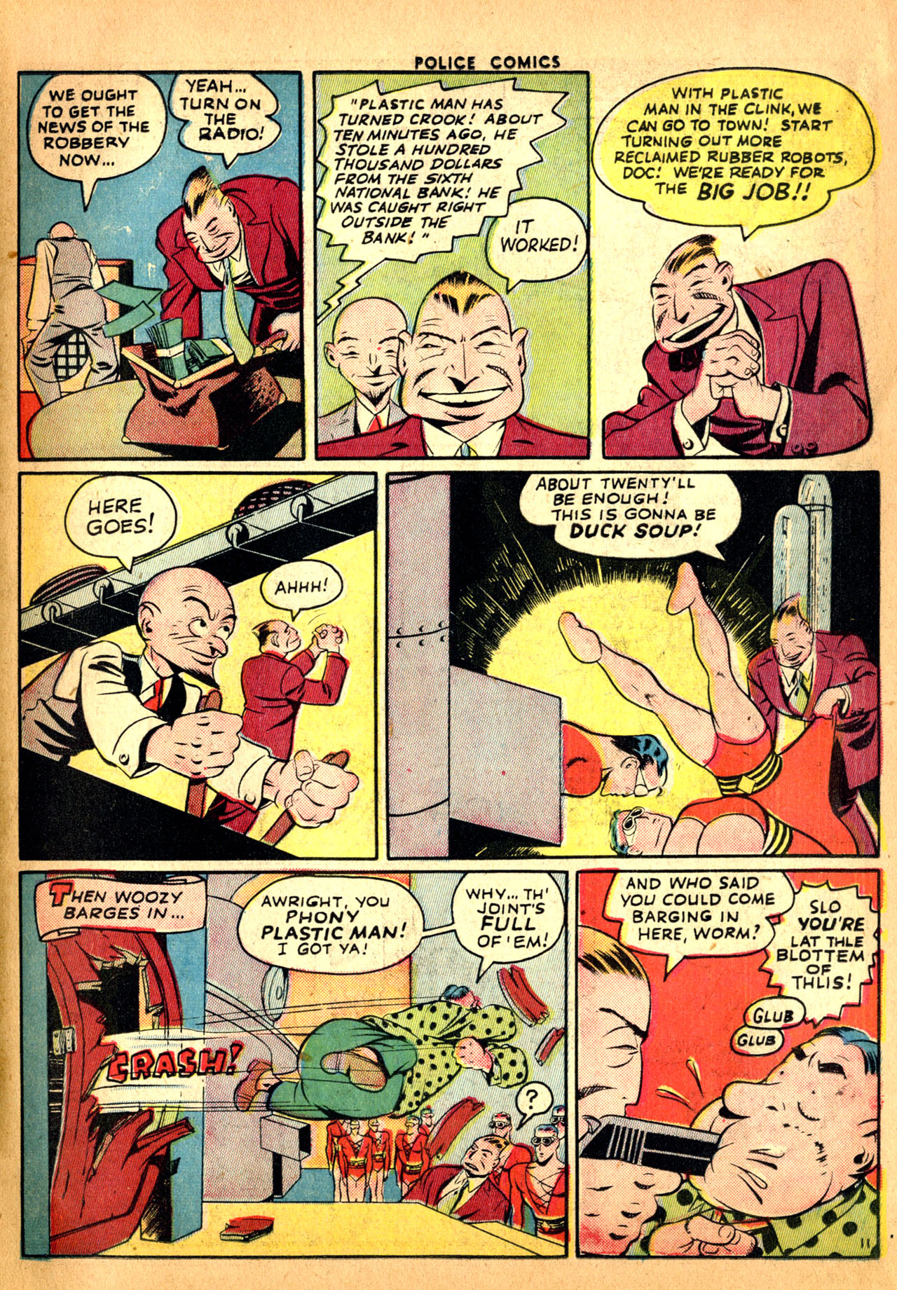 Read online Police Comics comic -  Issue #24 - 13