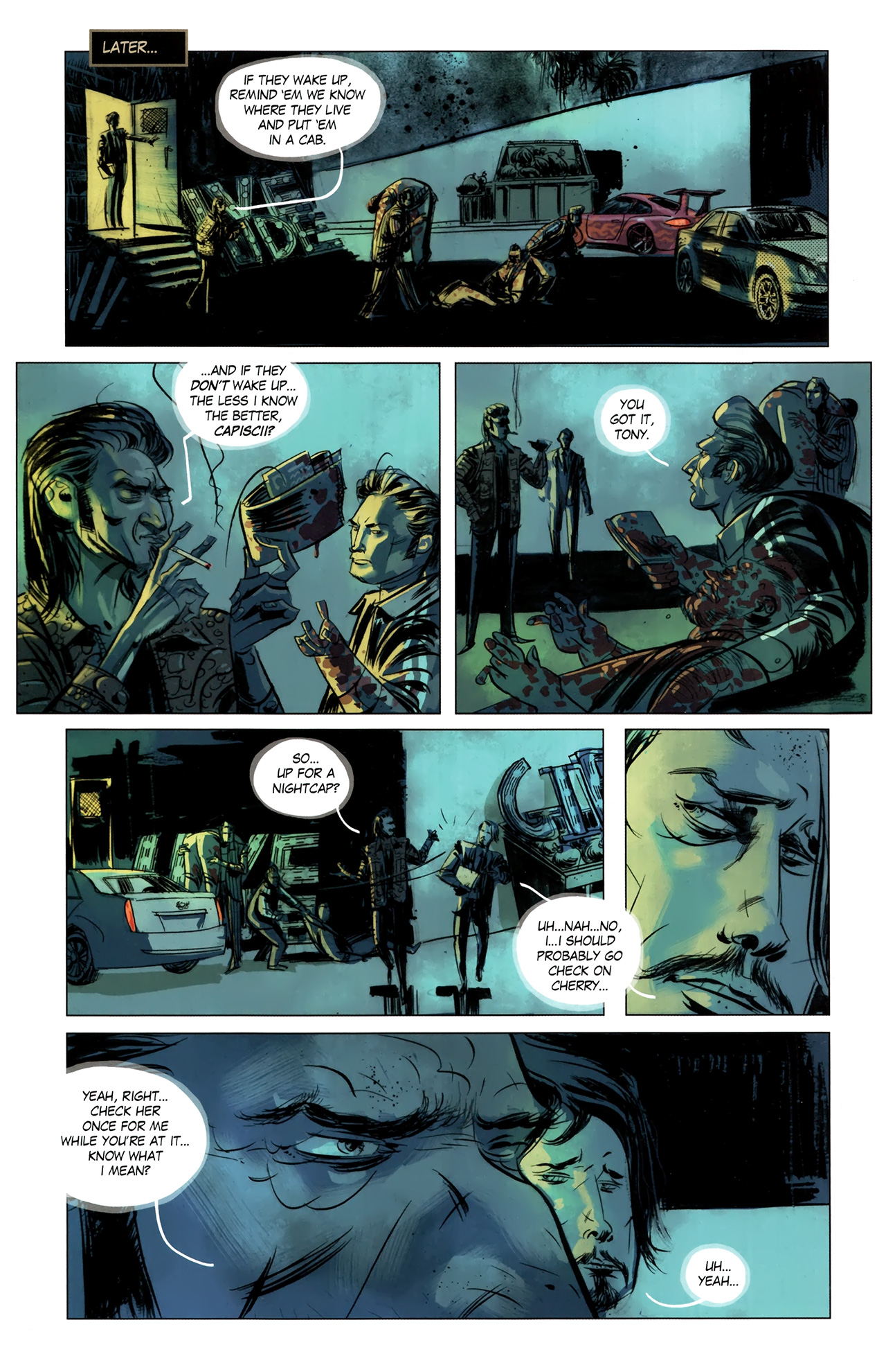 Read online Blue Estate comic -  Issue #3 - 9