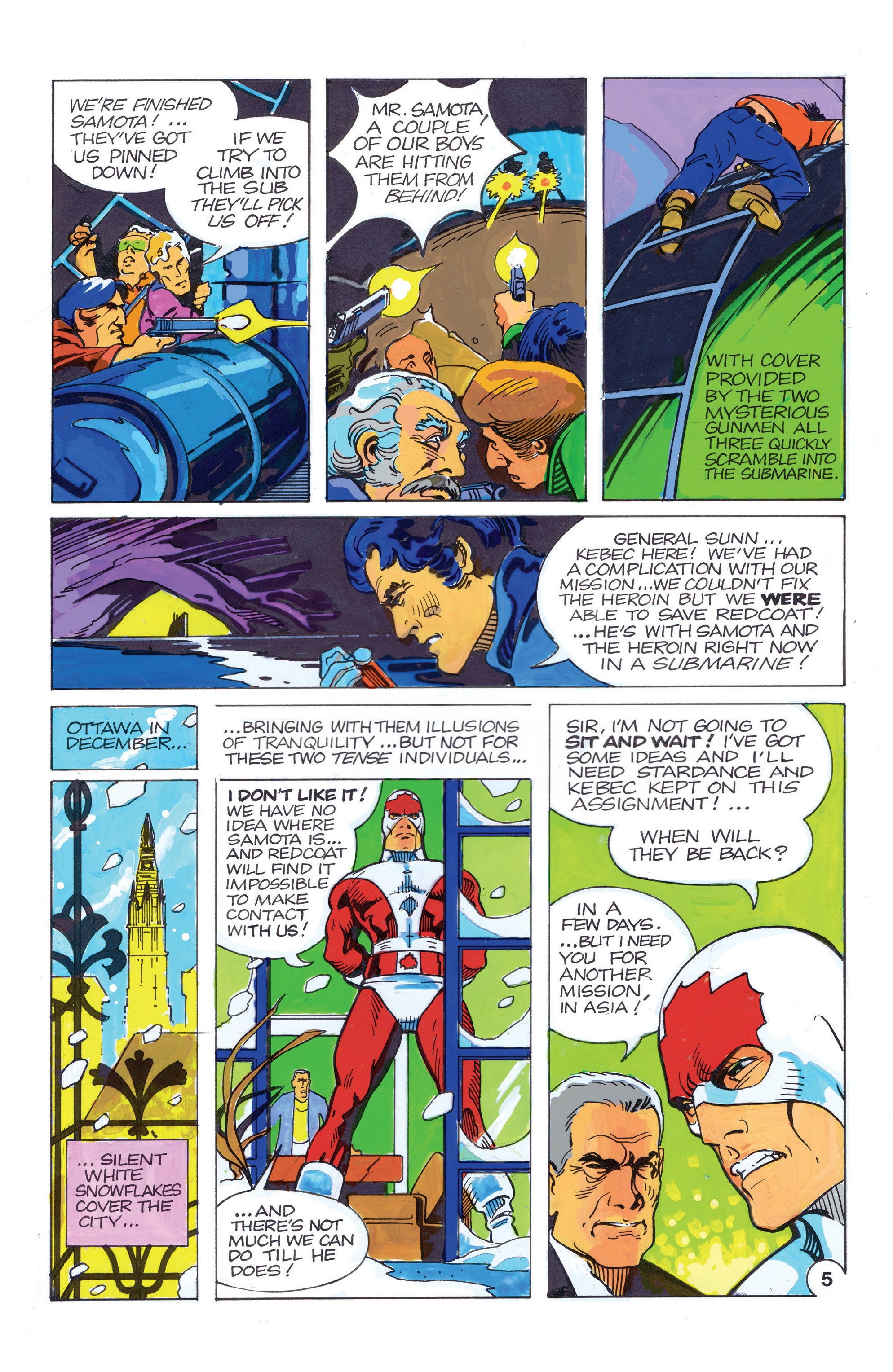 Read online Captain Canuck (1975) comic -  Issue #7 - 6