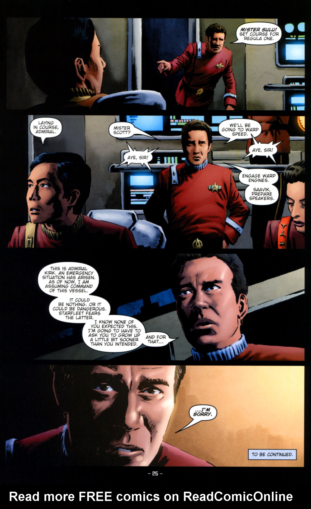 Read online Star Trek II: The Wrath of Khan comic -  Issue #1 - 27