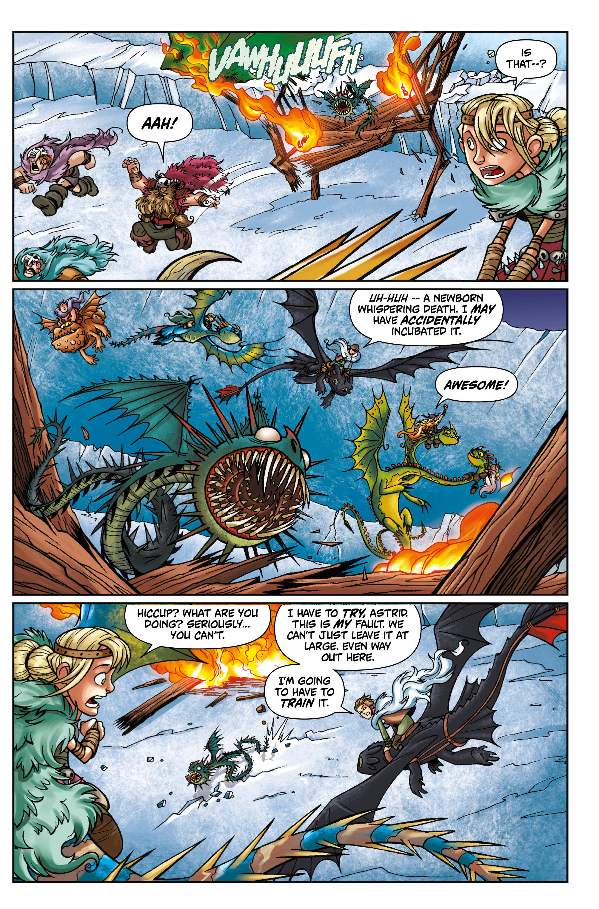 Read online DreamWorks Dragons: Riders of Berk comic -  Issue # _TPB - 44