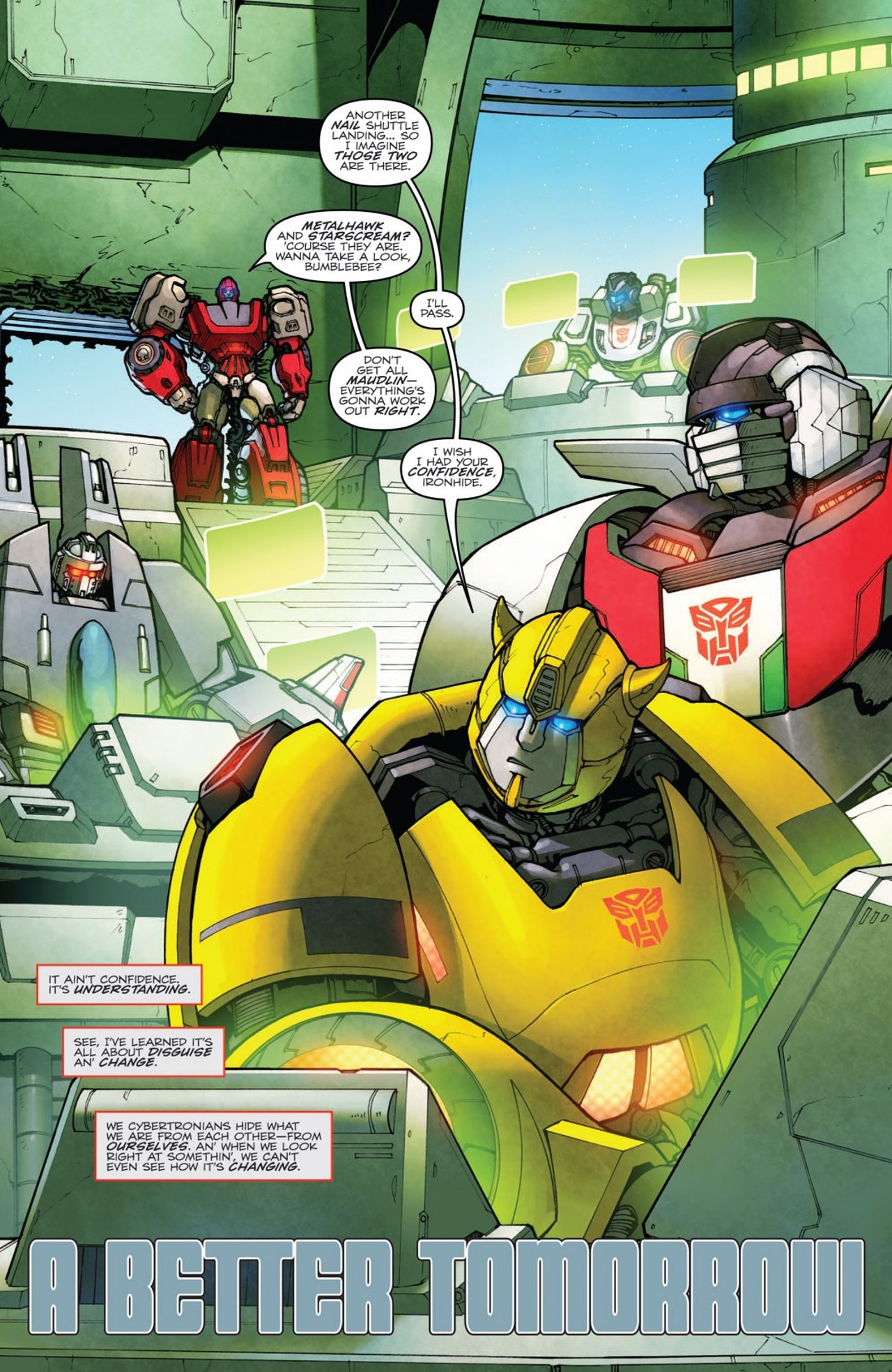 Read online Transformers: Robots In Disguise (2012) comic -  Issue #5 - 6