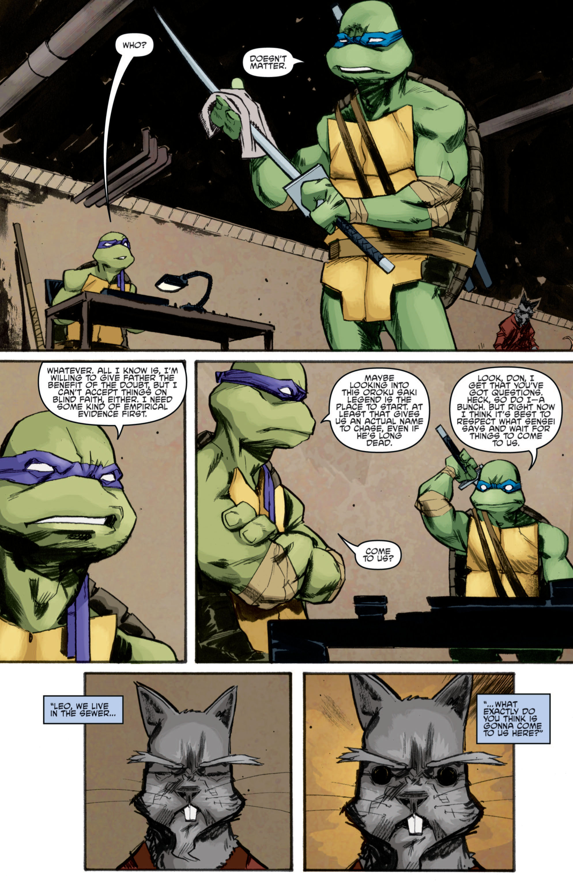 Read online Teenage Mutant Ninja Turtles (2011) comic -  Issue #7 - 11
