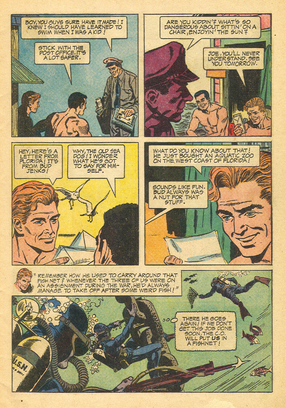 Read online The Frogmen comic -  Issue #4 - 5