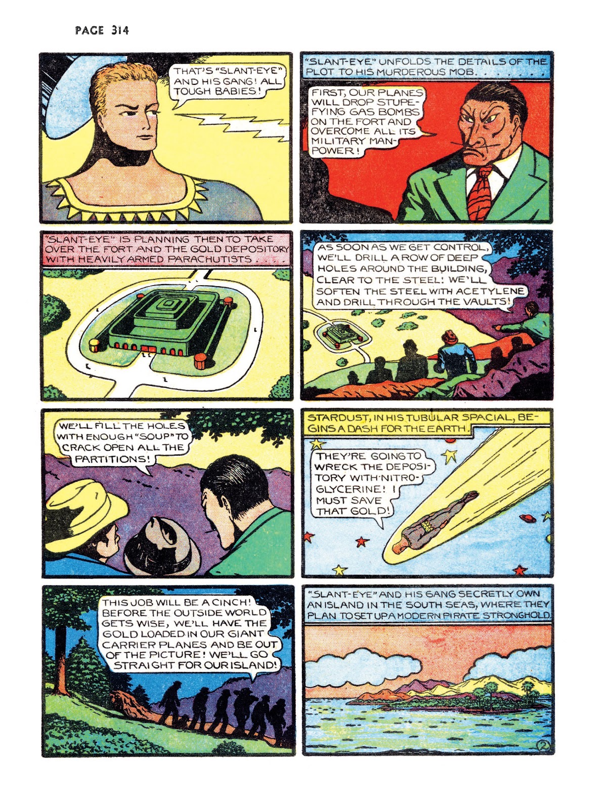 Turn Loose Our Death Rays and Kill Them All!: The Complete Works of Fletcher Hanks issue TPB (Part 4) - Page 47
