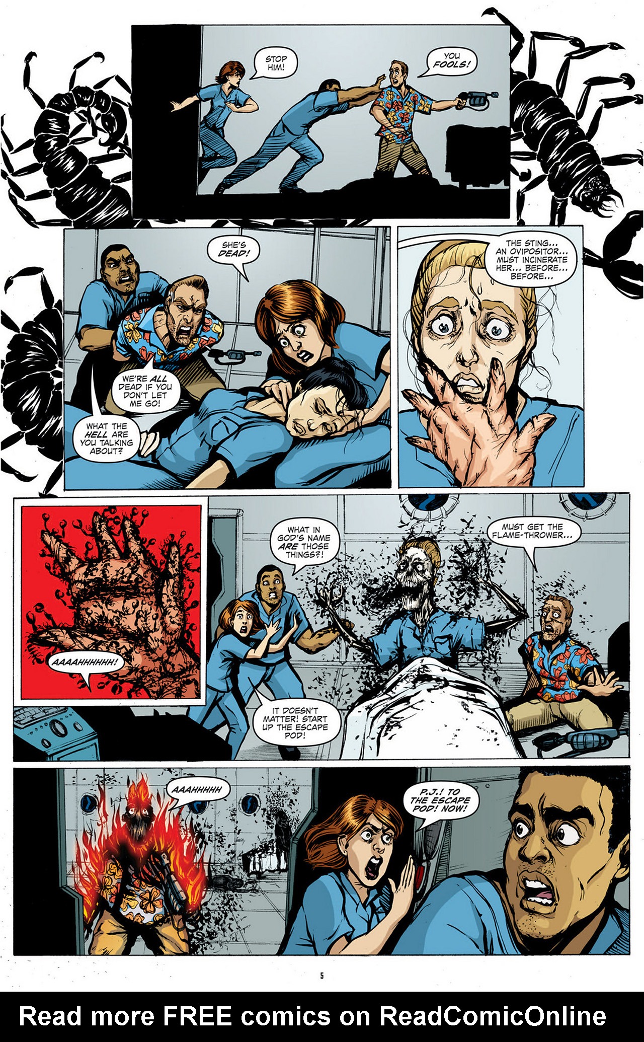 Read online Womanthology: Space comic -  Issue #3 - 7