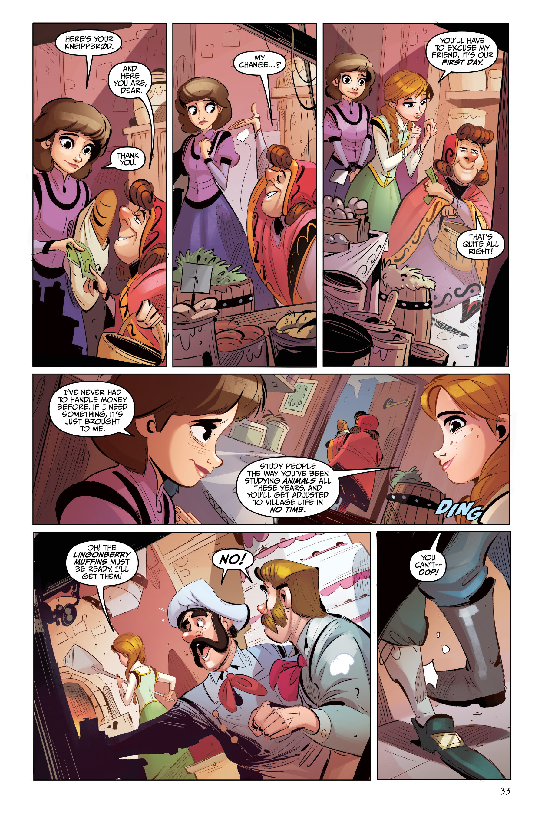 Read online Disney Frozen: Breaking Boundaries comic -  Issue # _TPB - 33