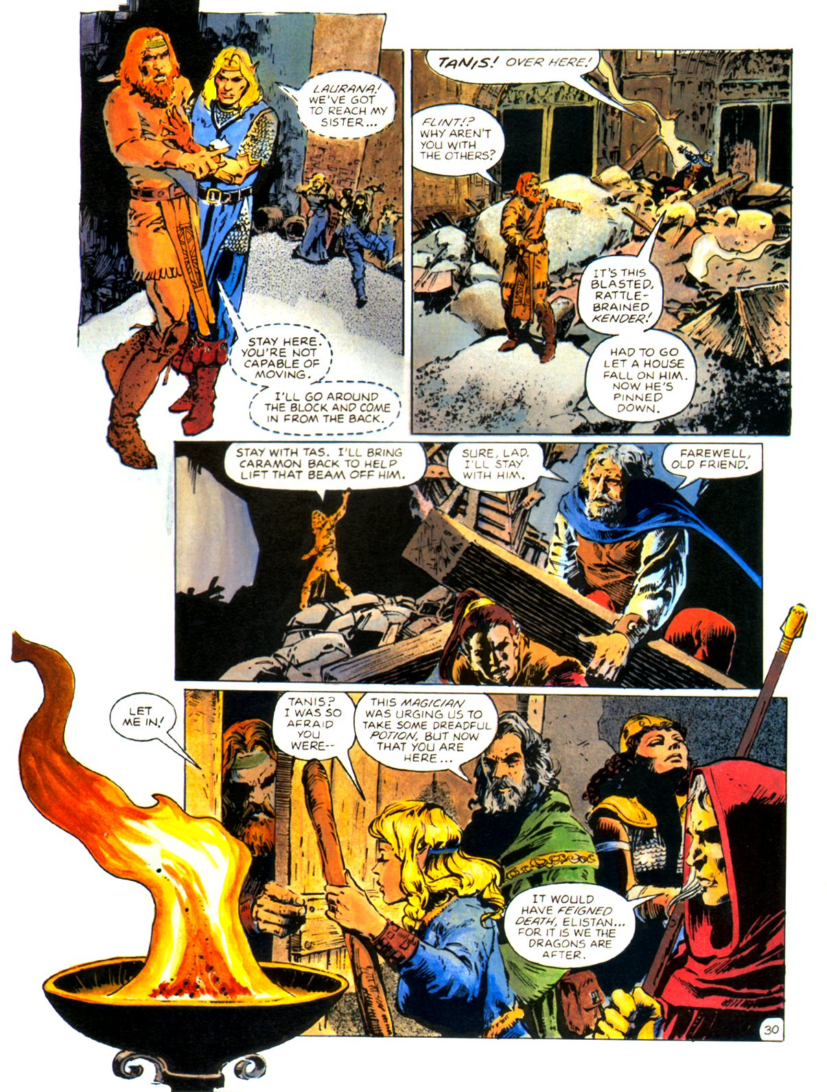 Read online Dragonlance Saga comic -  Issue #3 - 33