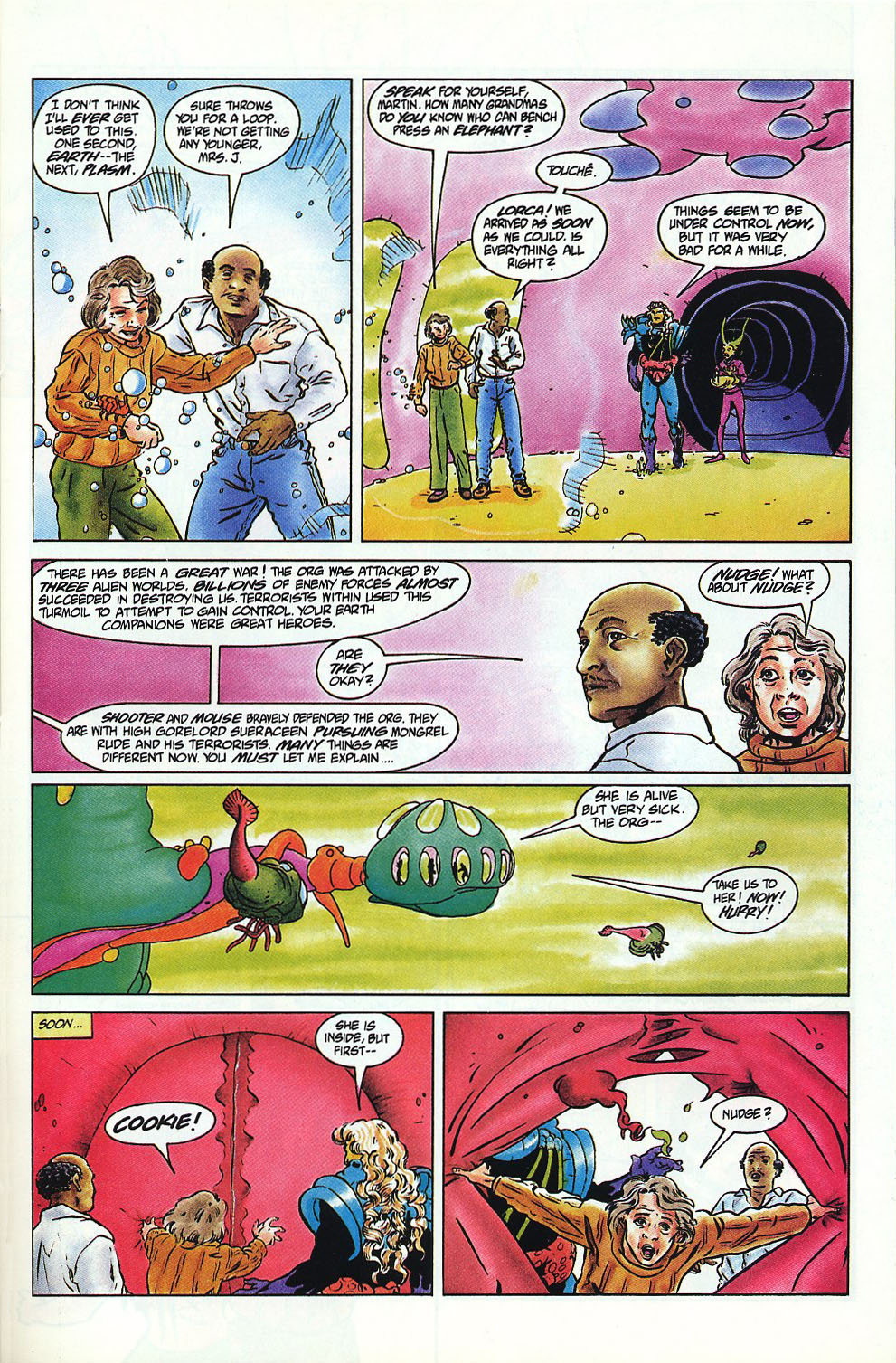 Read online Warriors of Plasm comic -  Issue #8 - 6