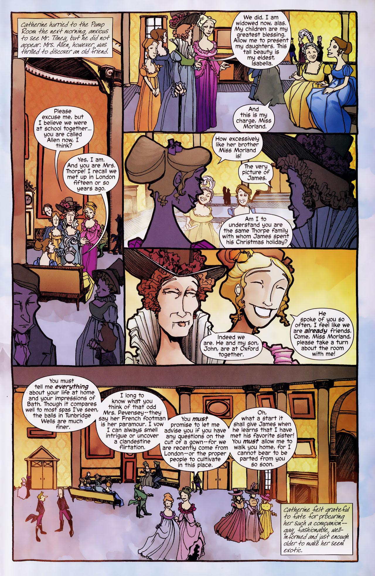 Read online Northanger Abbey comic -  Issue #1 - 9