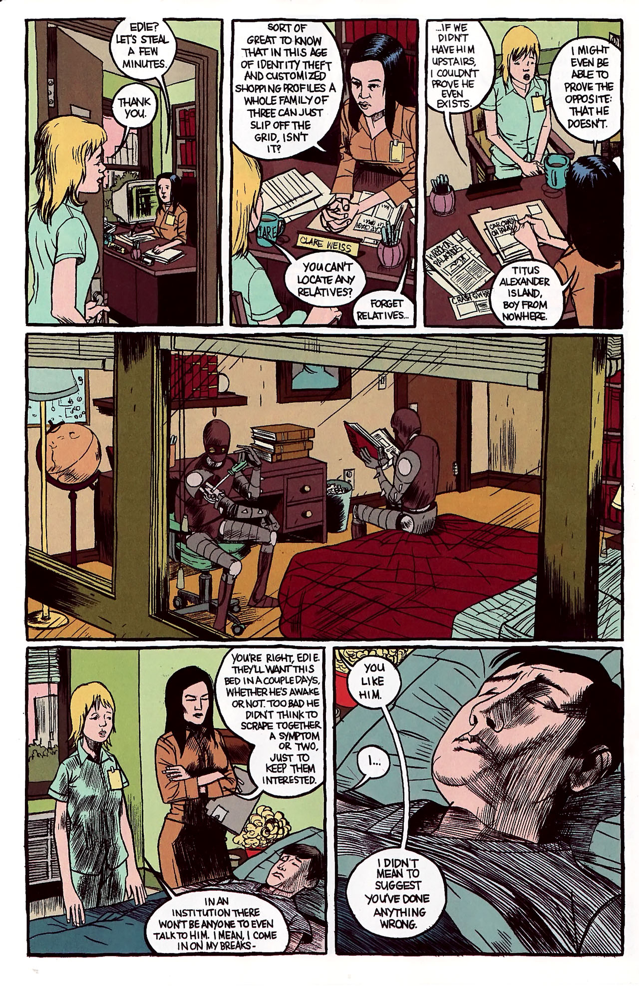 Read online Omega: The Unknown (2007) comic -  Issue #1 - 20