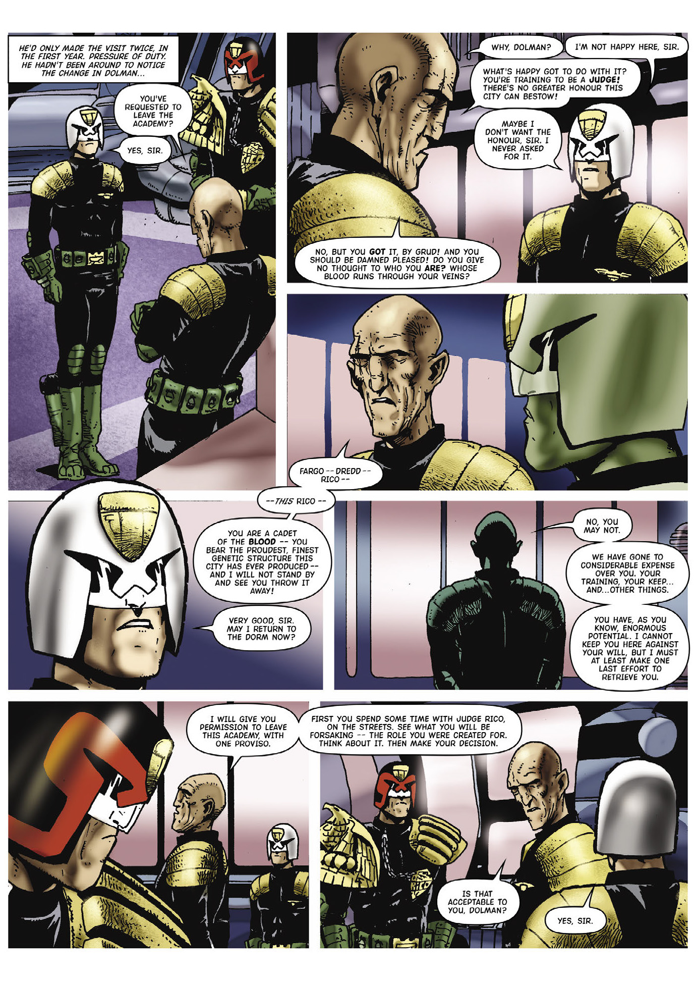 Read online Judge Dredd: The Complete Case Files comic -  Issue # TPB 38 (Part 2) - 1