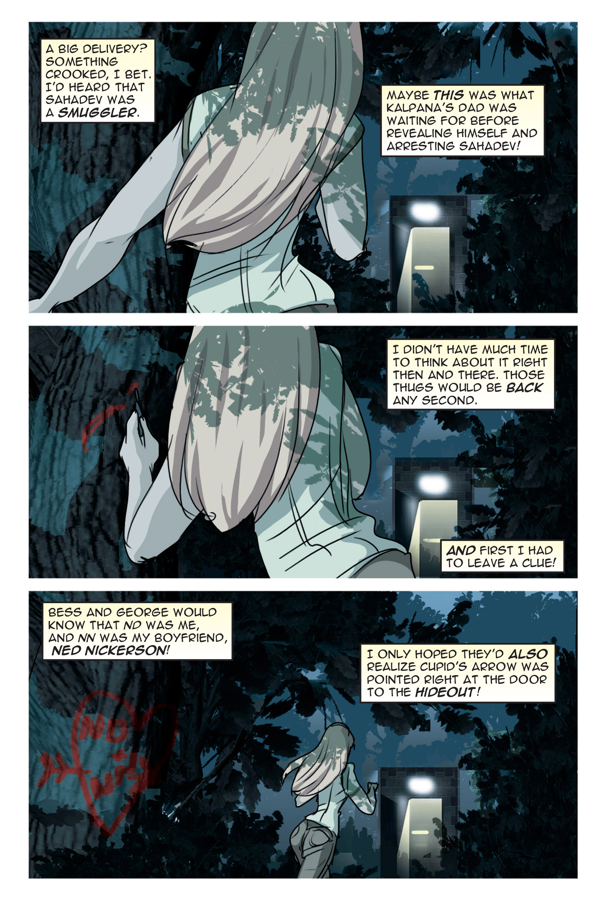 Read online Nancy Drew comic -  Issue #4 - 71
