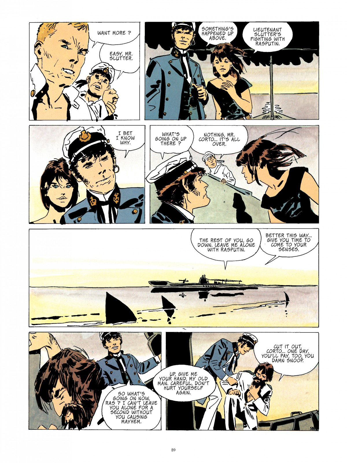 Read online Corto Maltese comic -  Issue # TPB 2 (Part 1) - 79