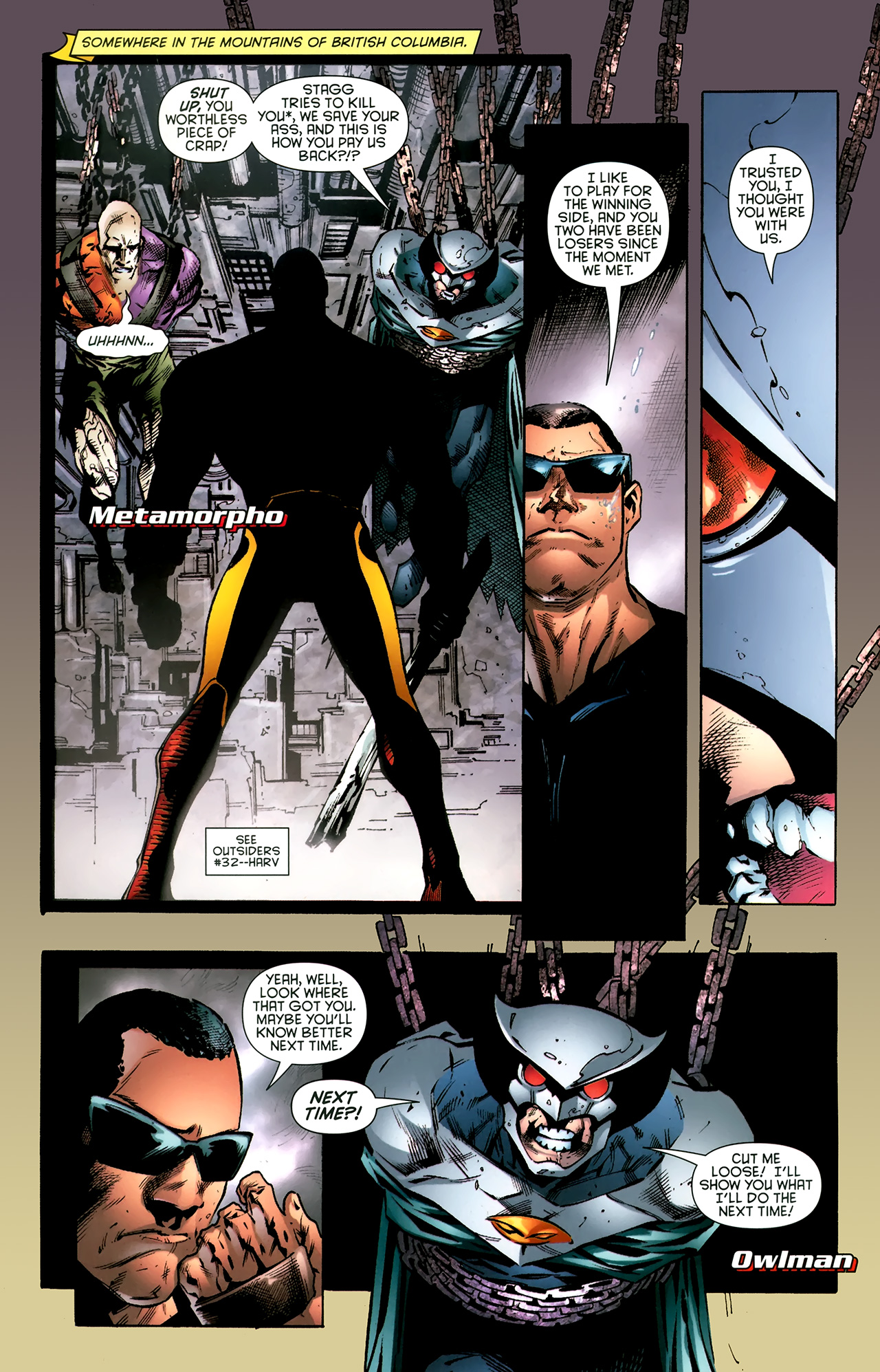 Read online The Outsiders (2009) comic -  Issue #35 - 3