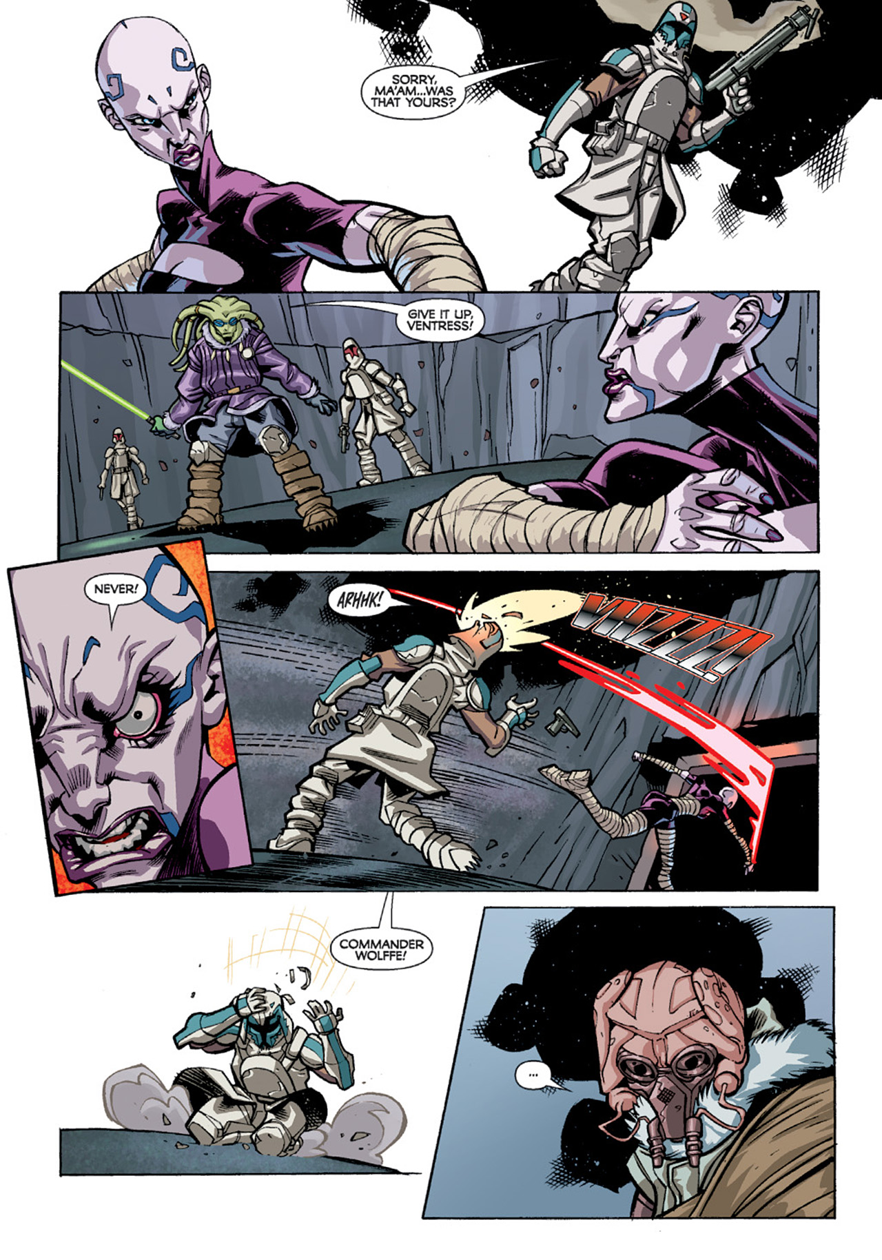 Read online Star Wars: The Clone Wars comic -  Issue #9 - 22