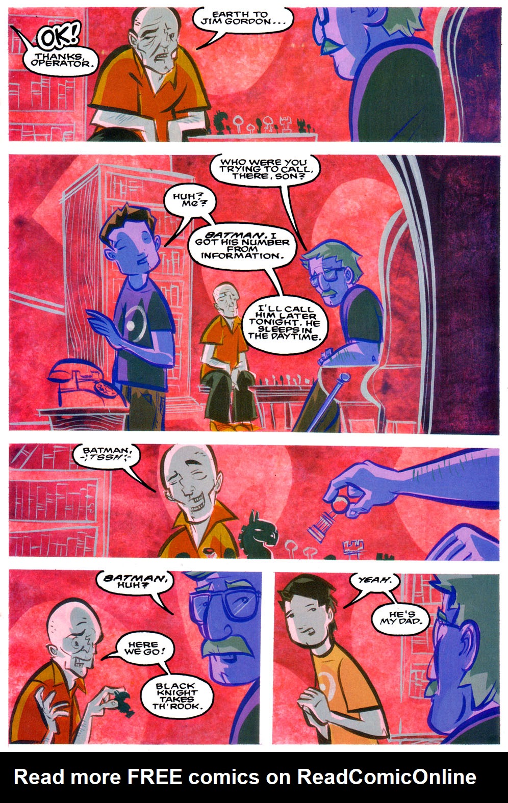 Read online Batman: Room Full of Strangers comic -  Issue # Full - 14