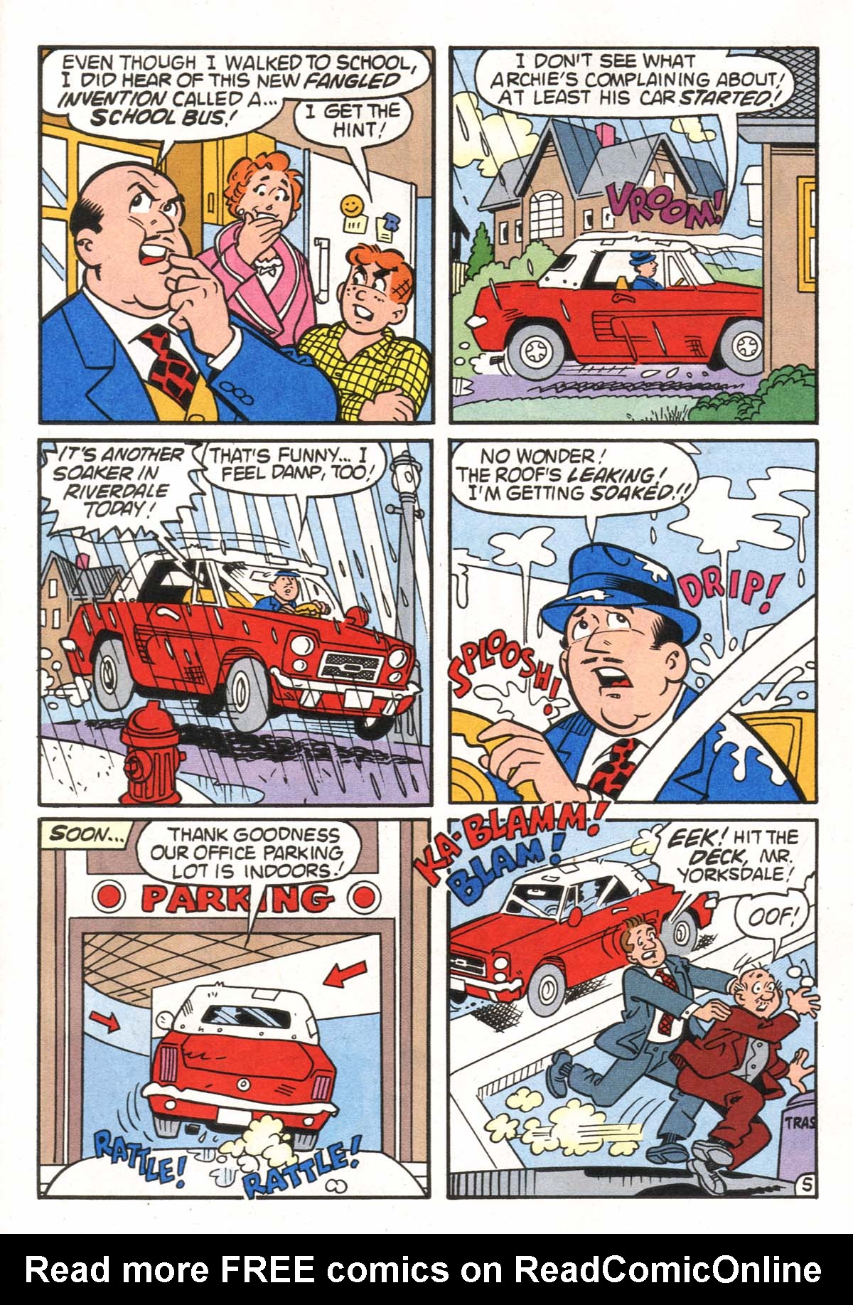 Read online Archie (1960) comic -  Issue #522 - 6