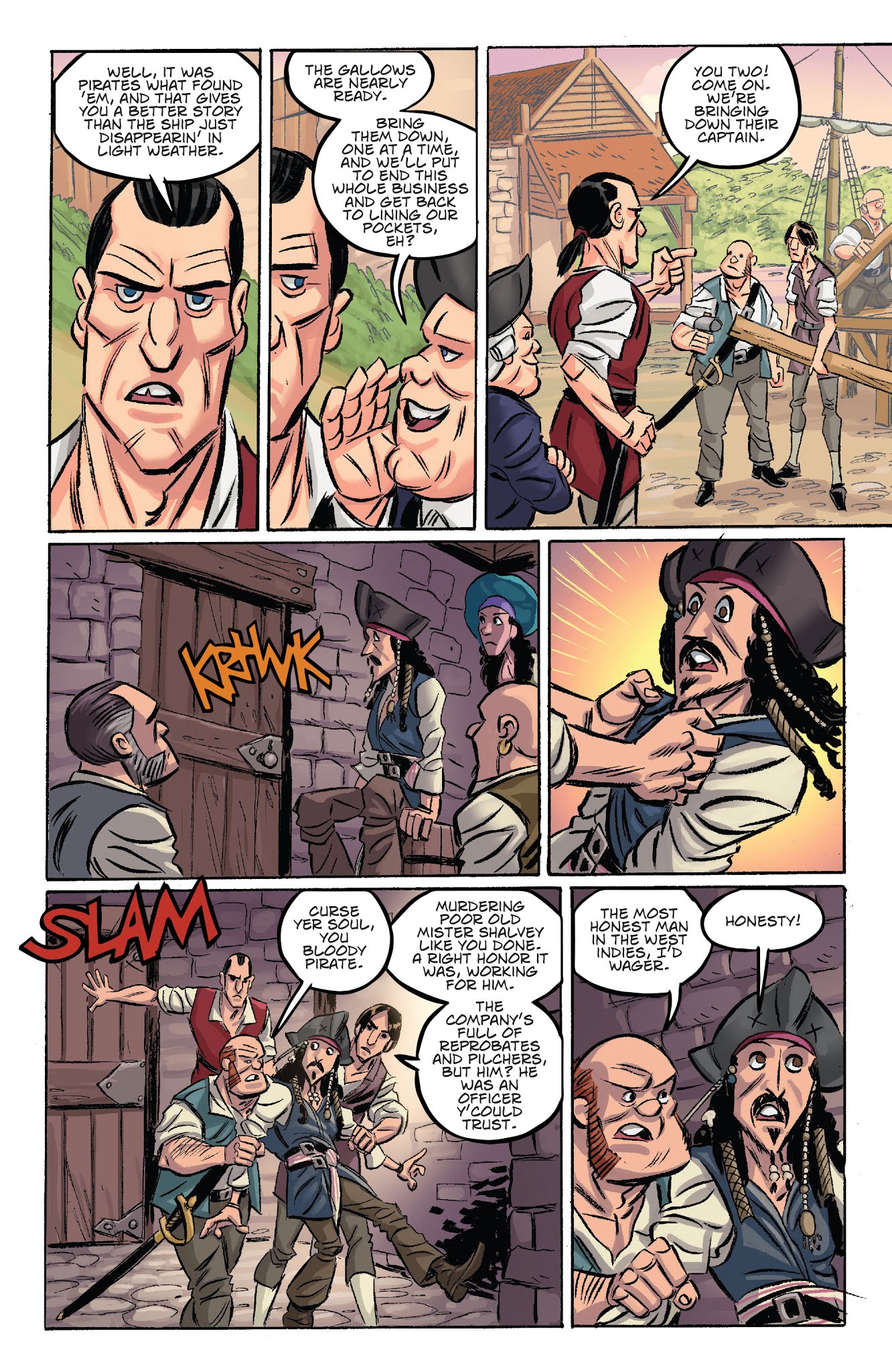 Read online Disney Pirates of the Caribbean comic -  Issue #3 - 17