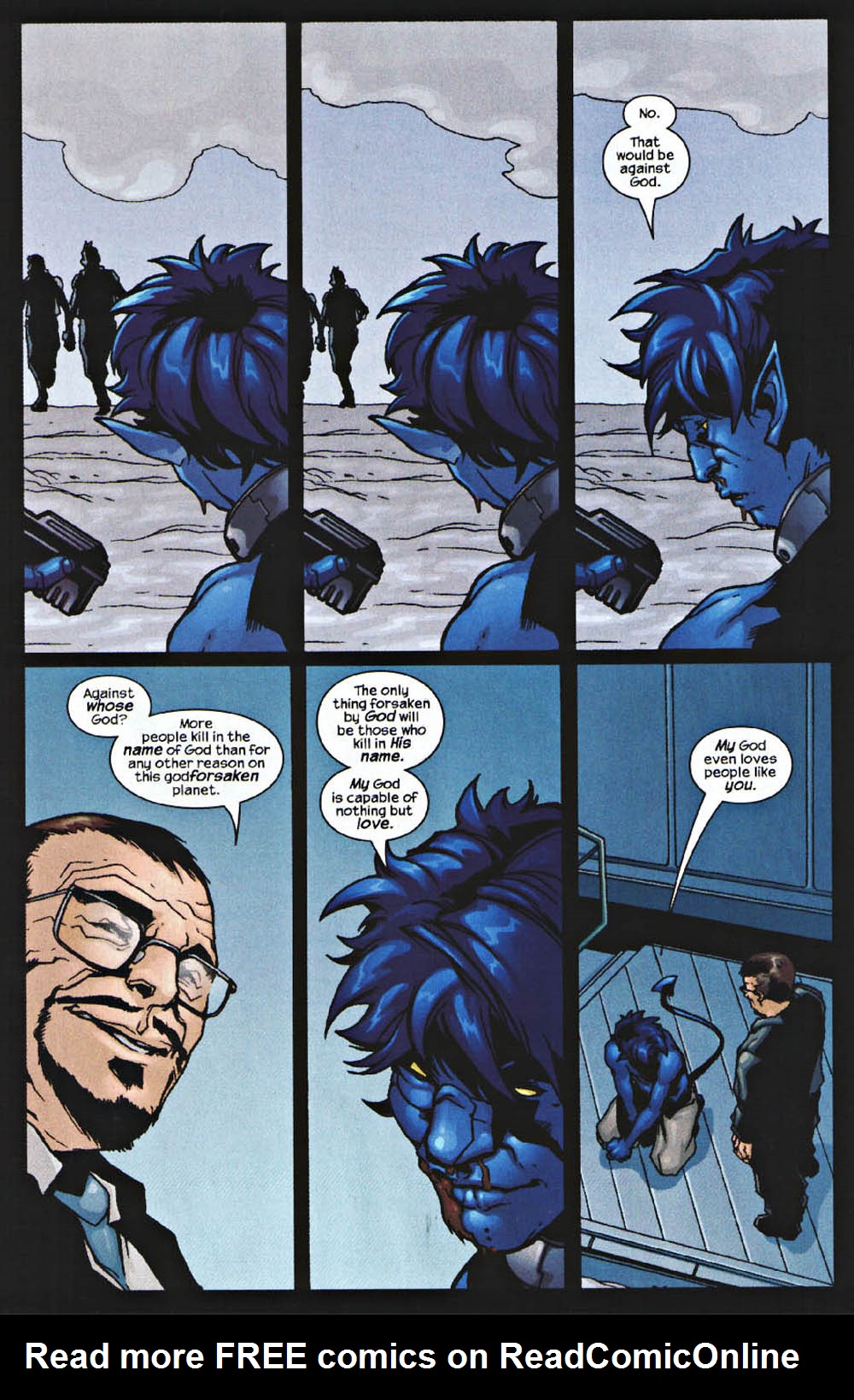 Read online X-Men 2 Movie Prequel: Nightcrawler comic -  Issue # Full - 38