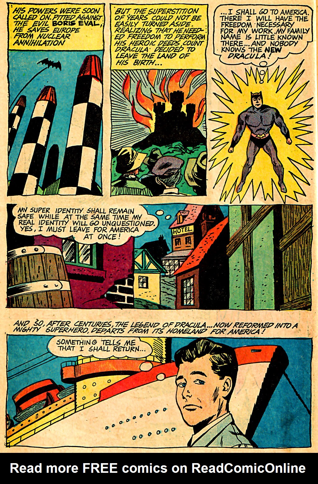 Read online Dracula (1962) comic -  Issue #7 - 6