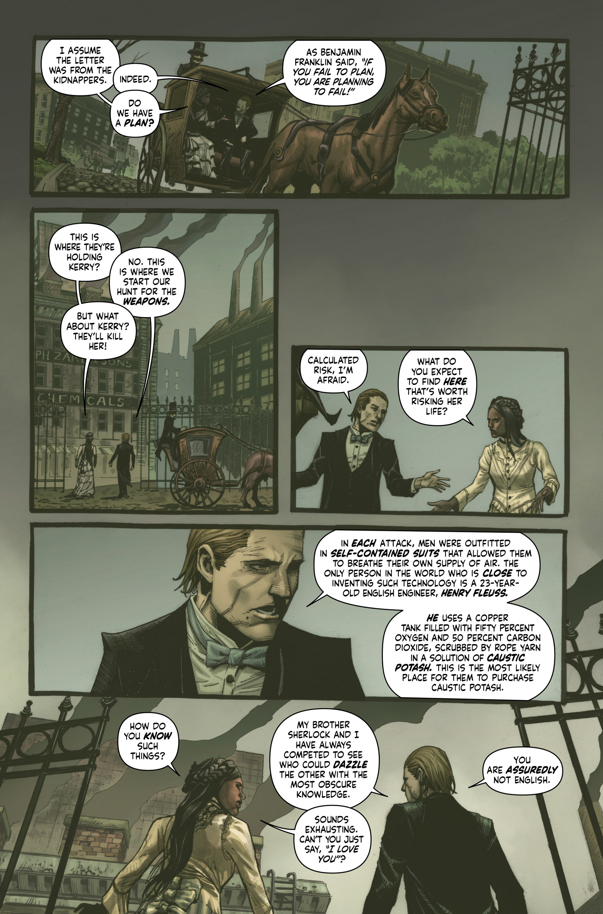 Read online Mycroft comic -  Issue #5 - 9