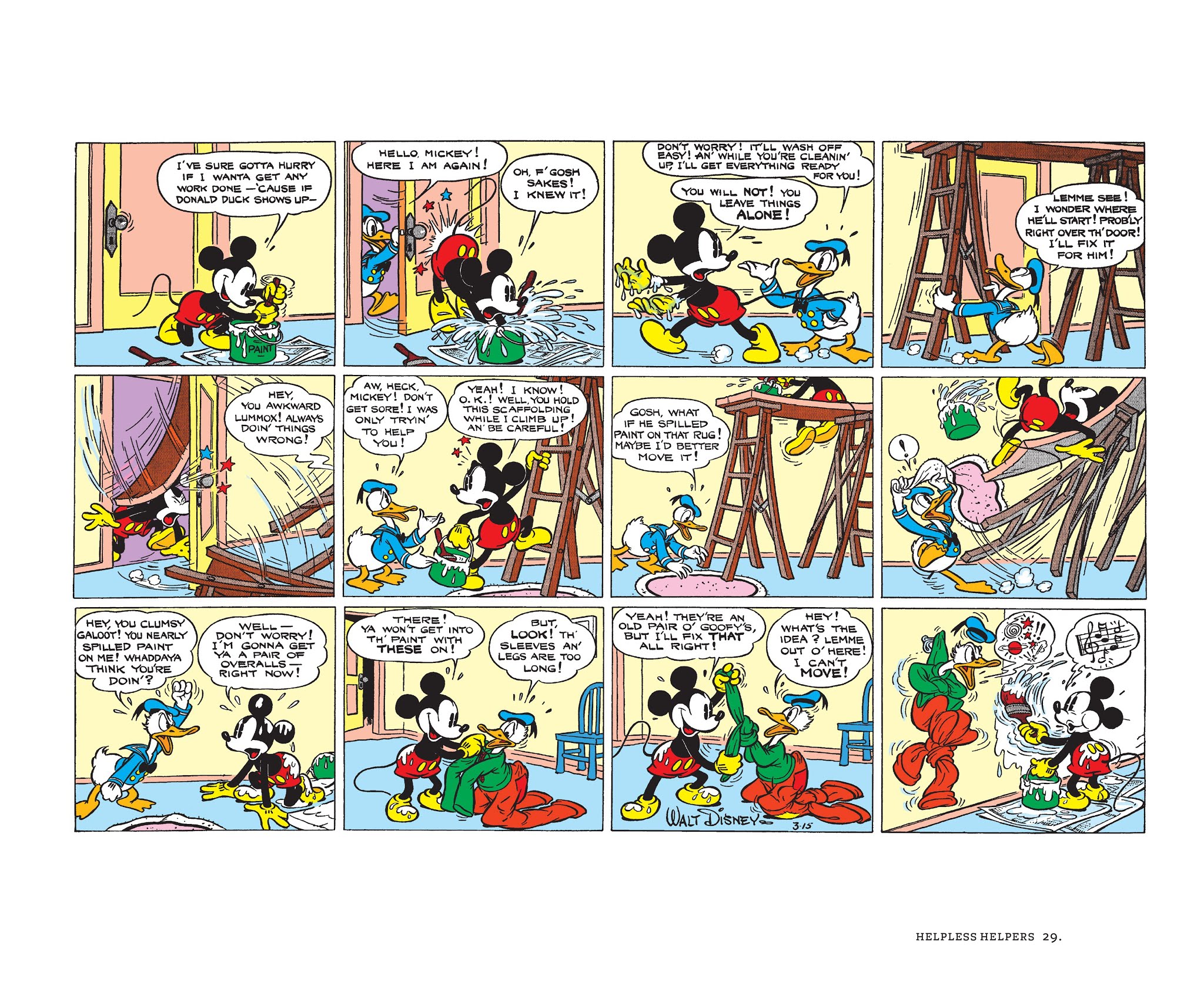 Read online Walt Disney's Mickey Mouse Color Sundays comic -  Issue # TPB 2 (Part 1) - 29