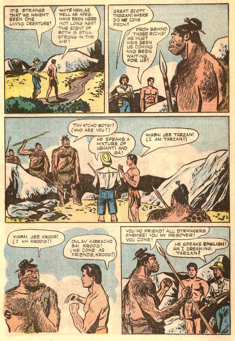 Read online Tarzan (1948) comic -  Issue #1 - 9