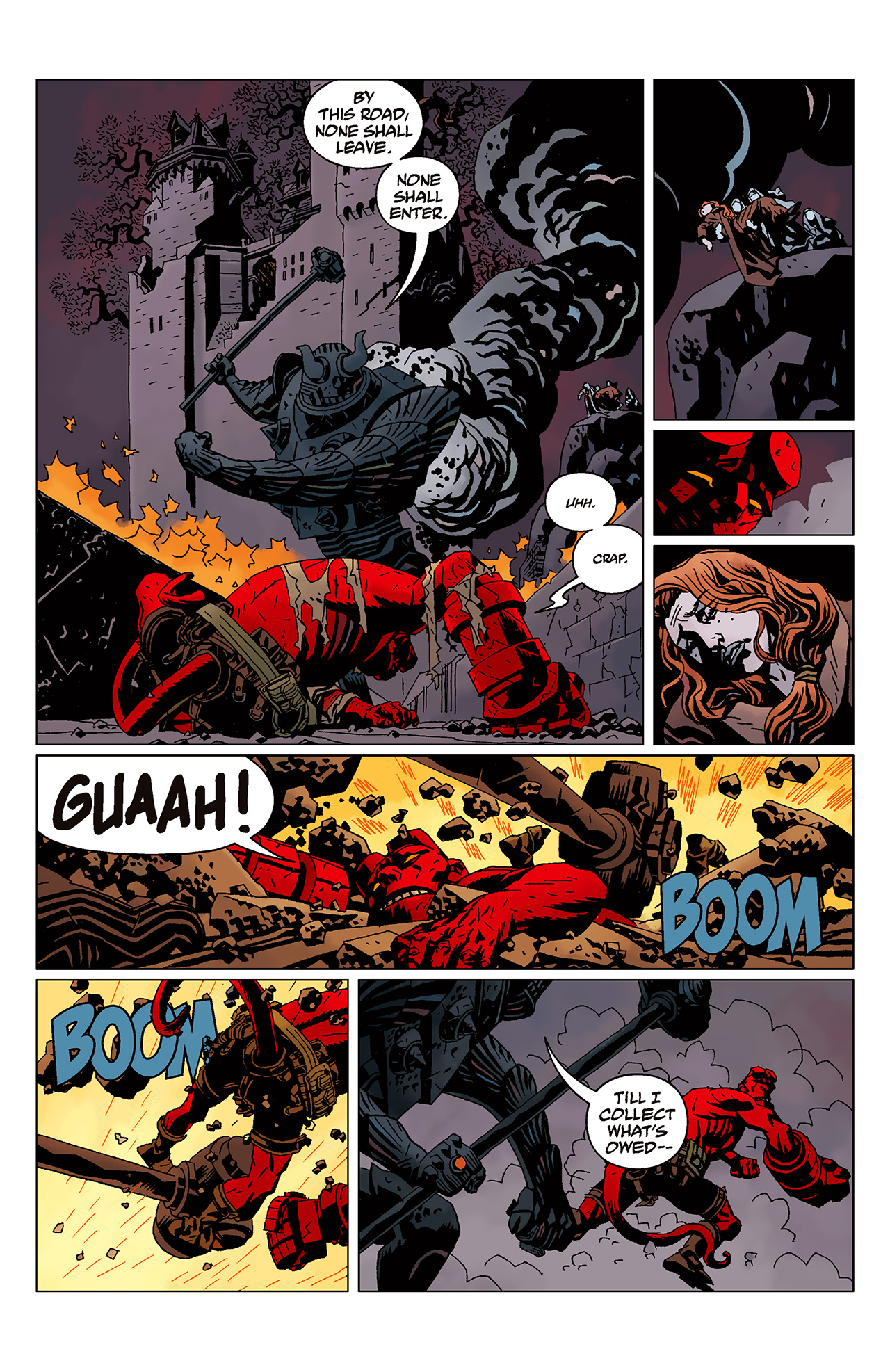 Read online Hellboy: The Wild Hunt comic -  Issue #5 - 10