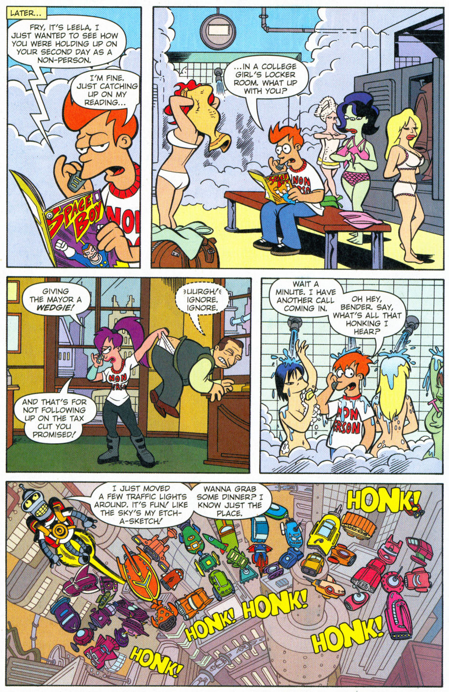 Read online Futurama Comics comic -  Issue #23 - 14