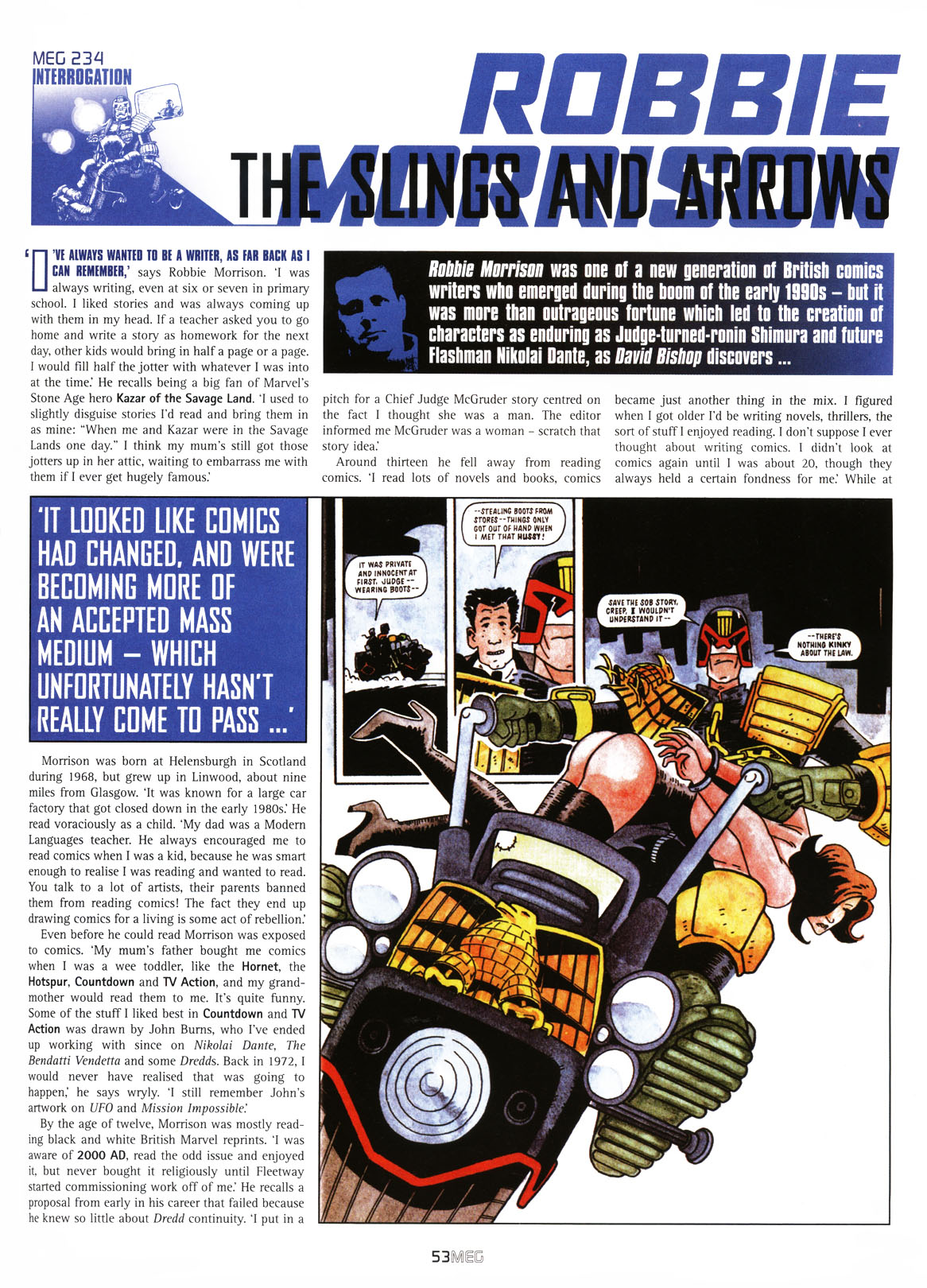Read online Judge Dredd Megazine (Vol. 5) comic -  Issue #234 - 52