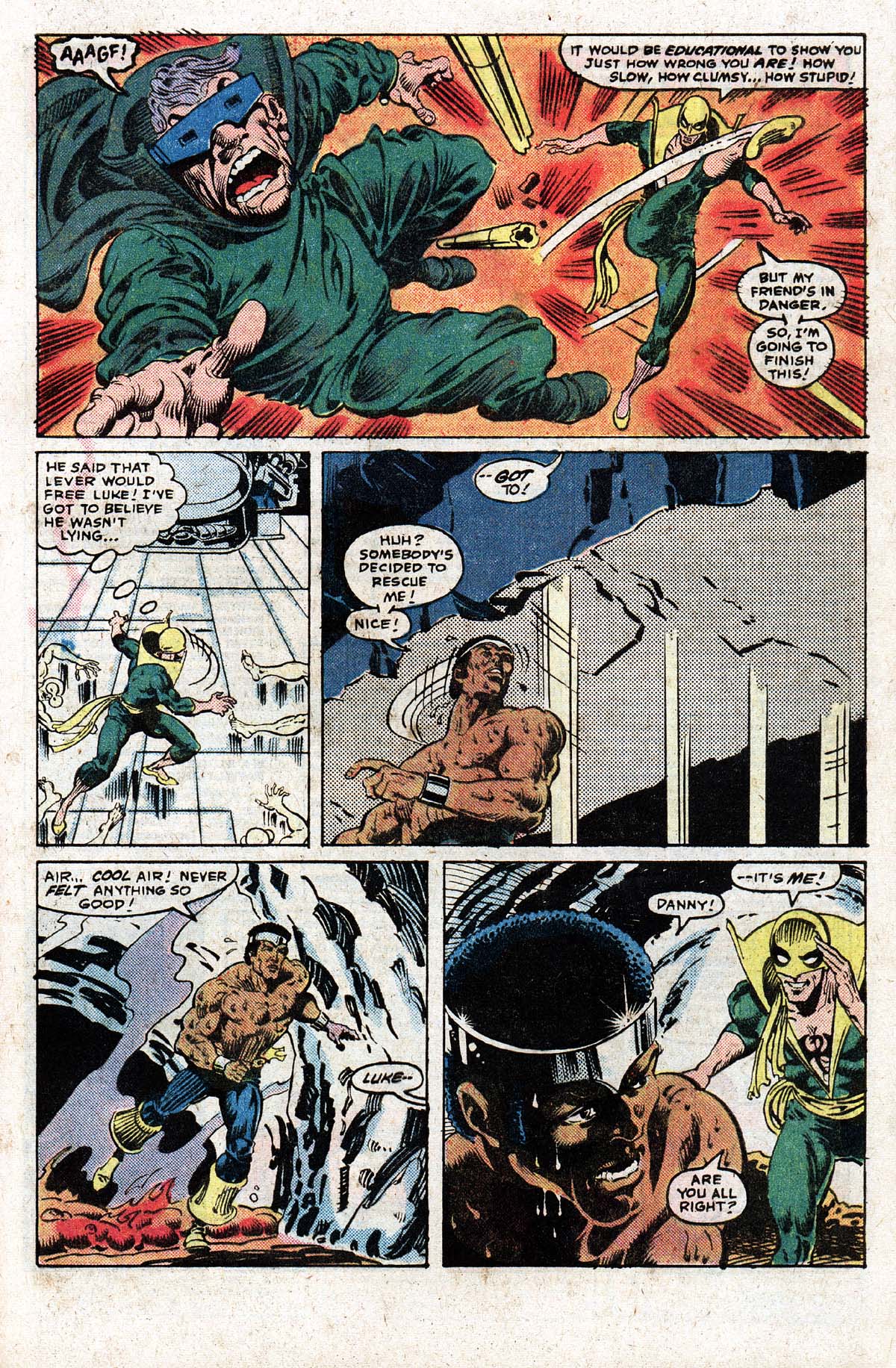 Read online Power Man and Iron Fist (1978) comic -  Issue #85 - 23