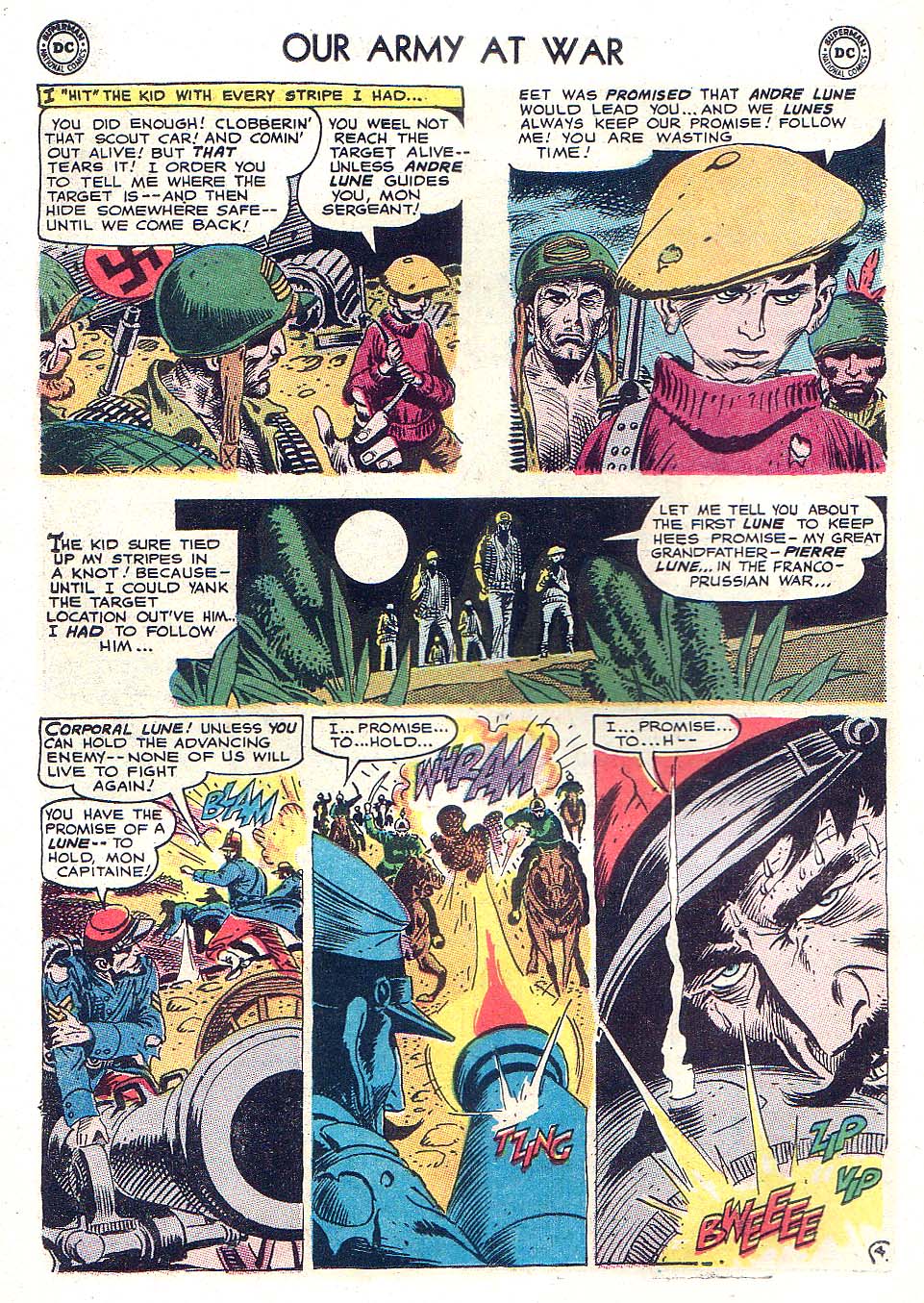 Read online Our Army at War (1952) comic -  Issue #154 - 6